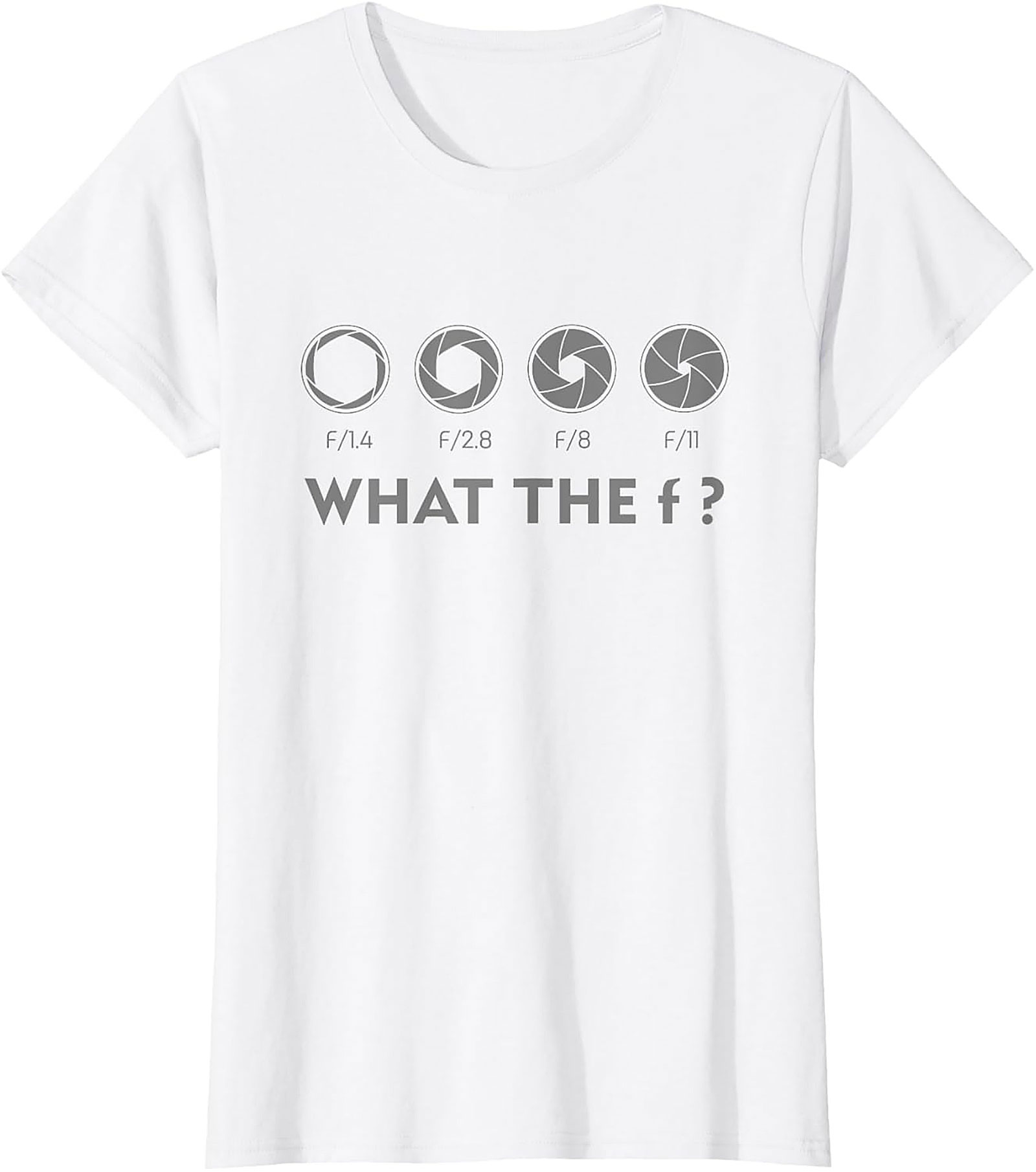Funny Photography T-shirt | What The F-Stop Graphic Tee