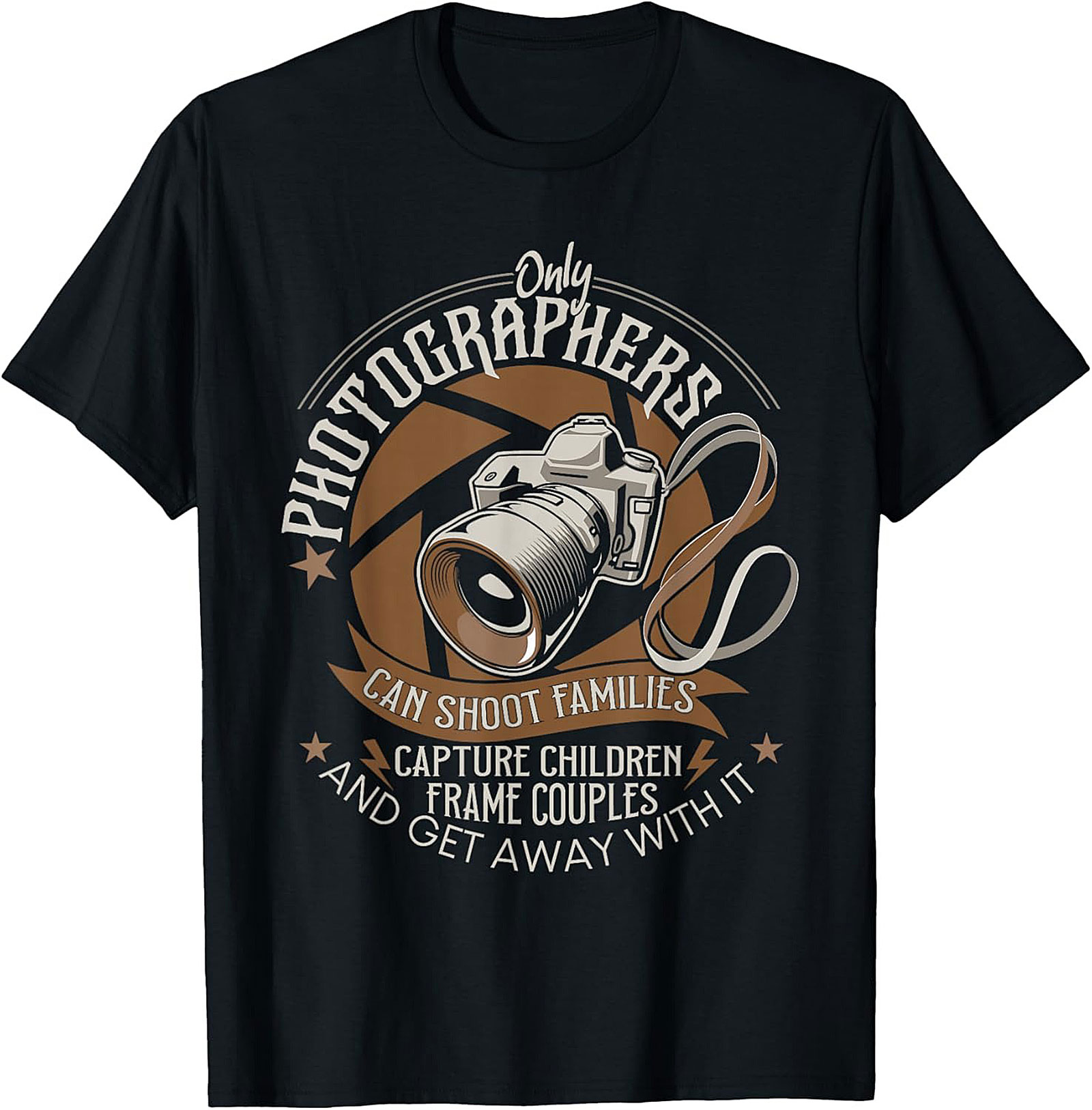 Photographer Funny Graphic Tee | Camera Unisex Shirt Gift