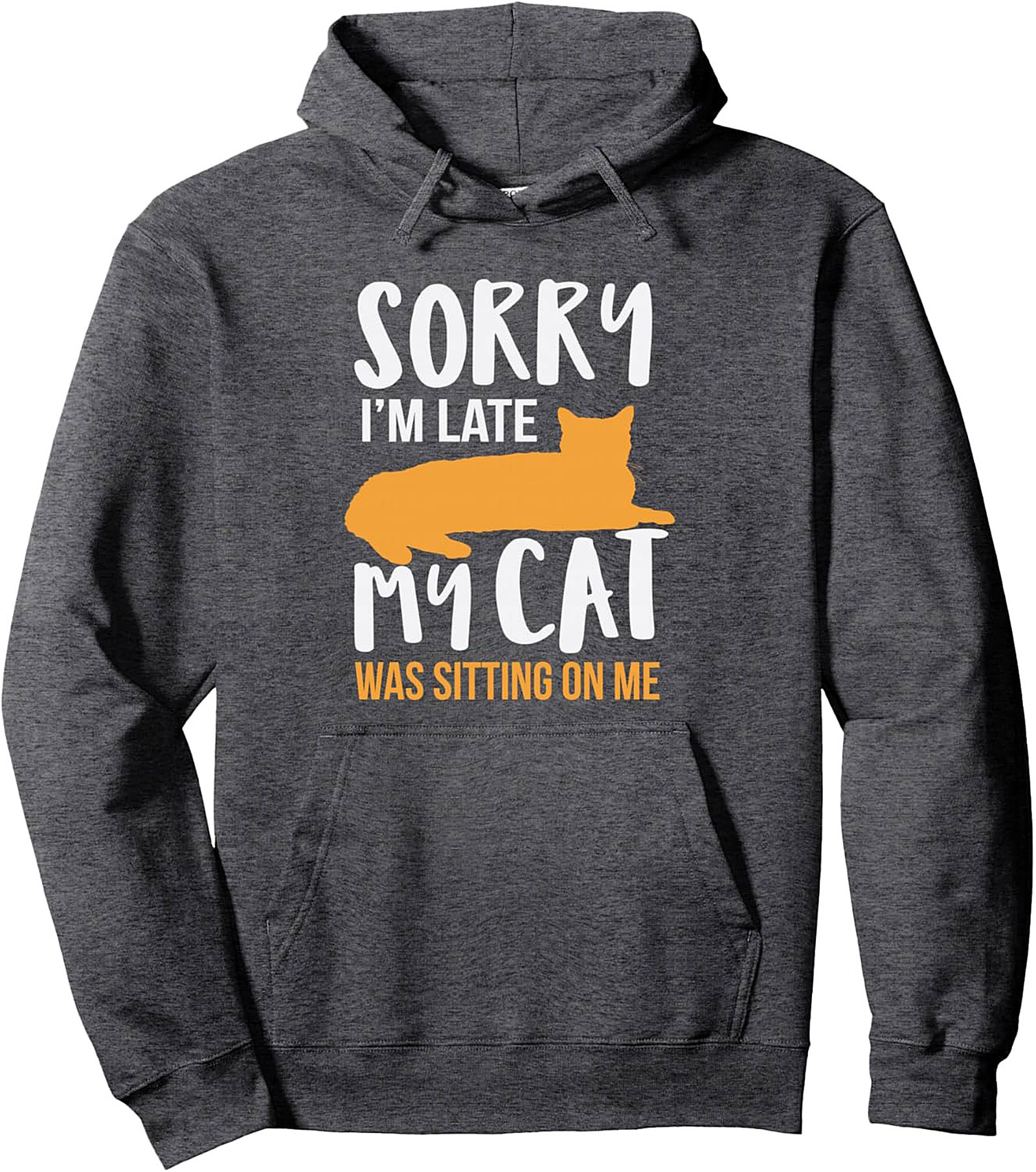 Funny Cat Excuse Pullover Hoodie Cozy Unisex Gift