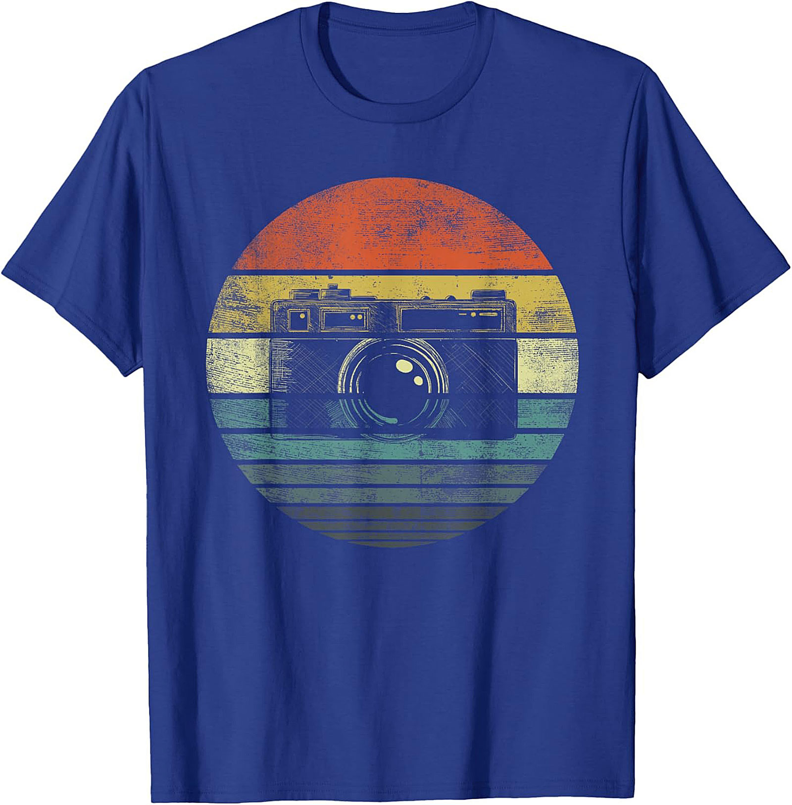 Retro Sunset Vintage Camera T-shirt | Photography Graphic Tee