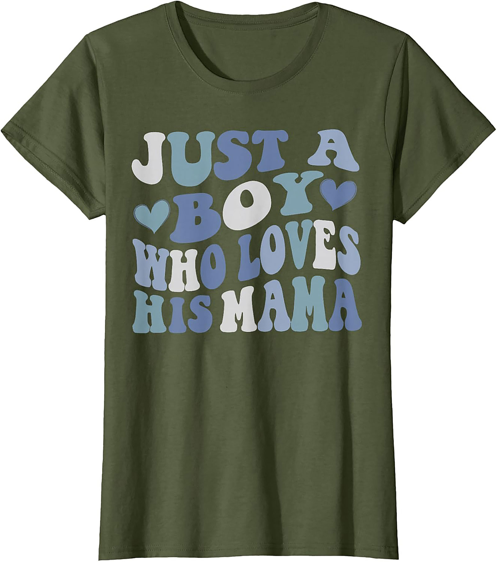 Mama's Boy Retro Graphic Tee Soft Unisex Shirt Gift