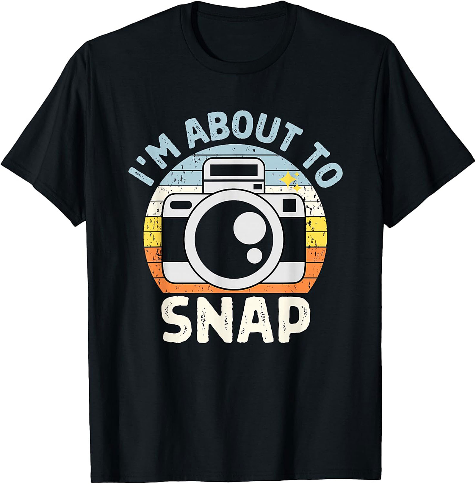 Funny Photographer T-shirt | Retro Camera Graphic Tee