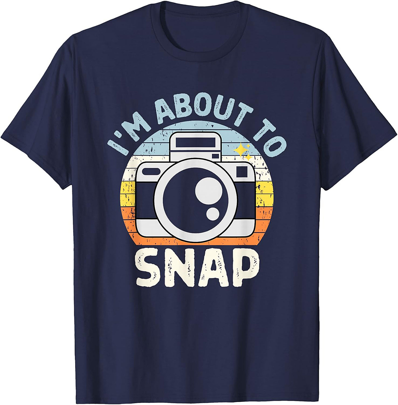 Funny Photographer T-shirt | Retro Camera Graphic Tee