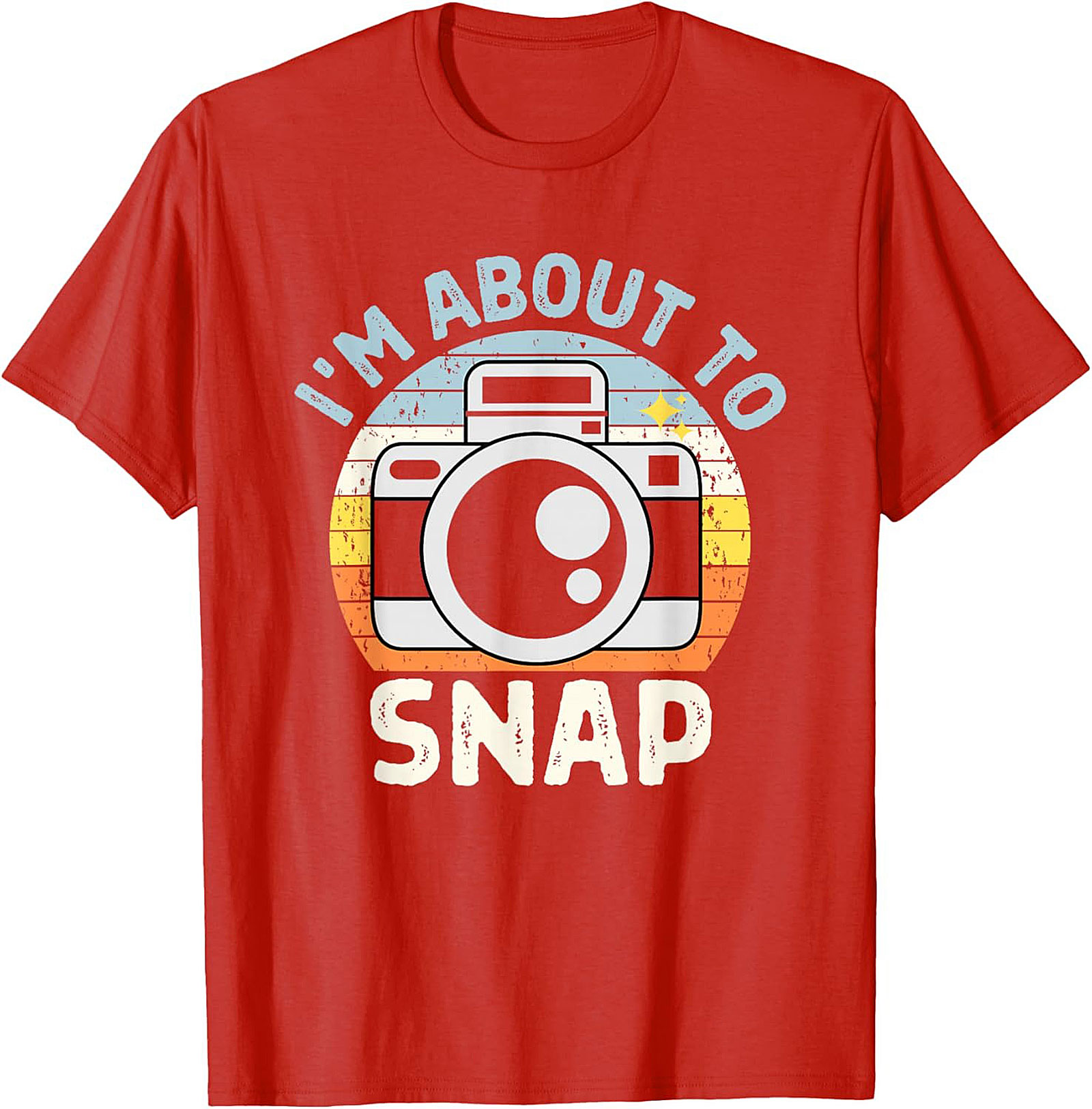 Funny Photographer T-shirt | Retro Camera Graphic Tee