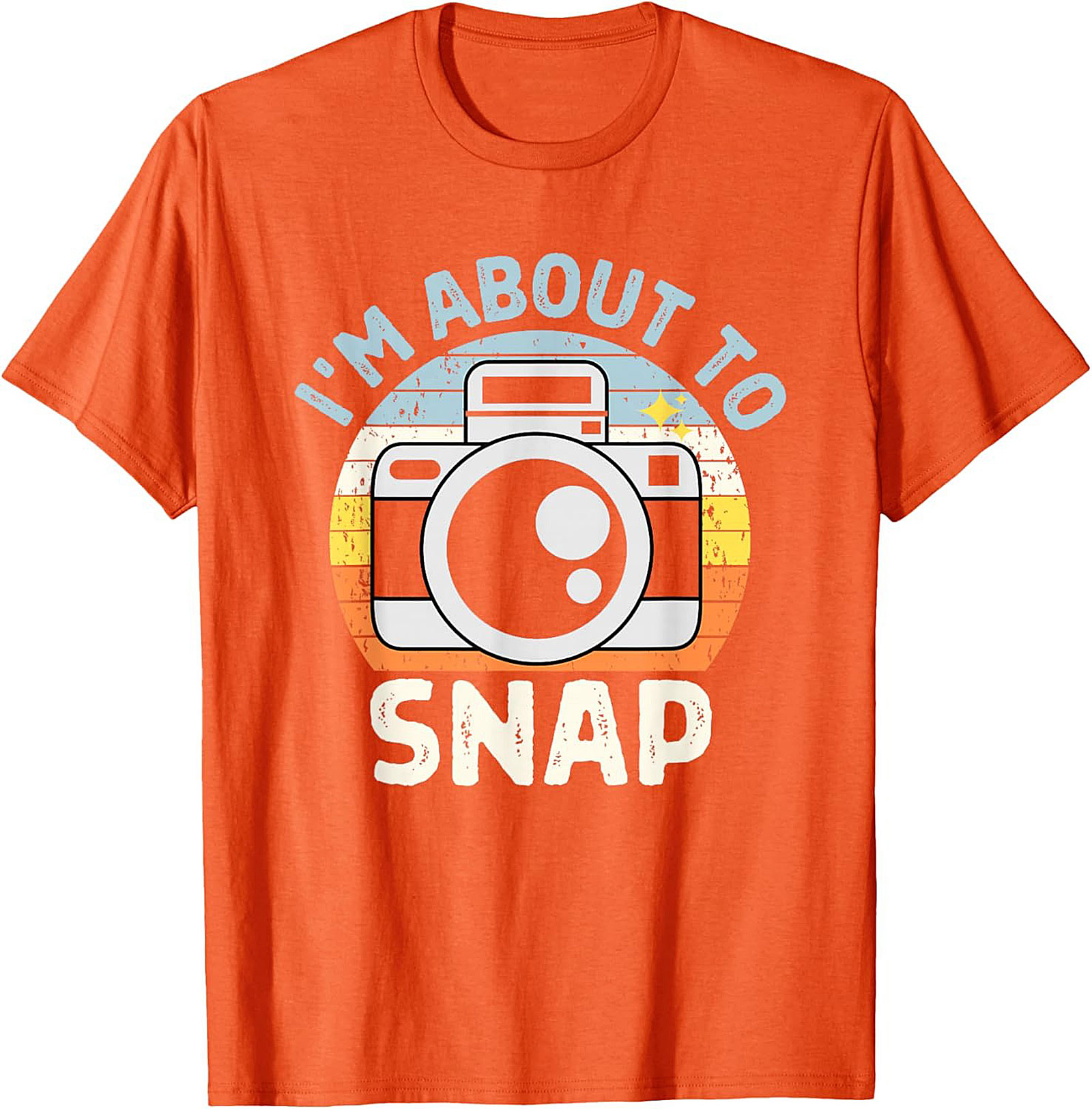 Funny Photographer T-shirt | Retro Camera Graphic Tee