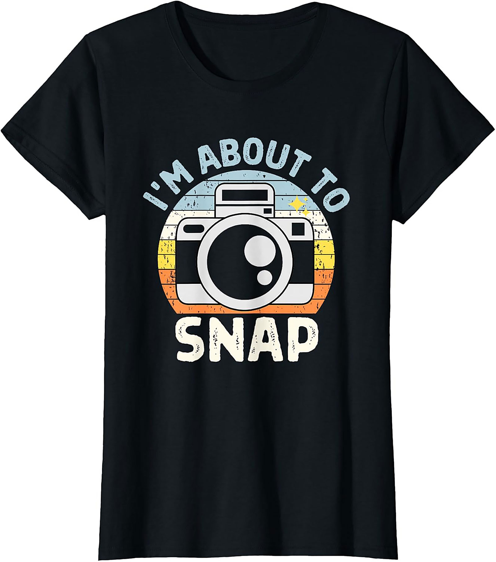 Funny Photographer T-shirt | Retro Camera Graphic Tee