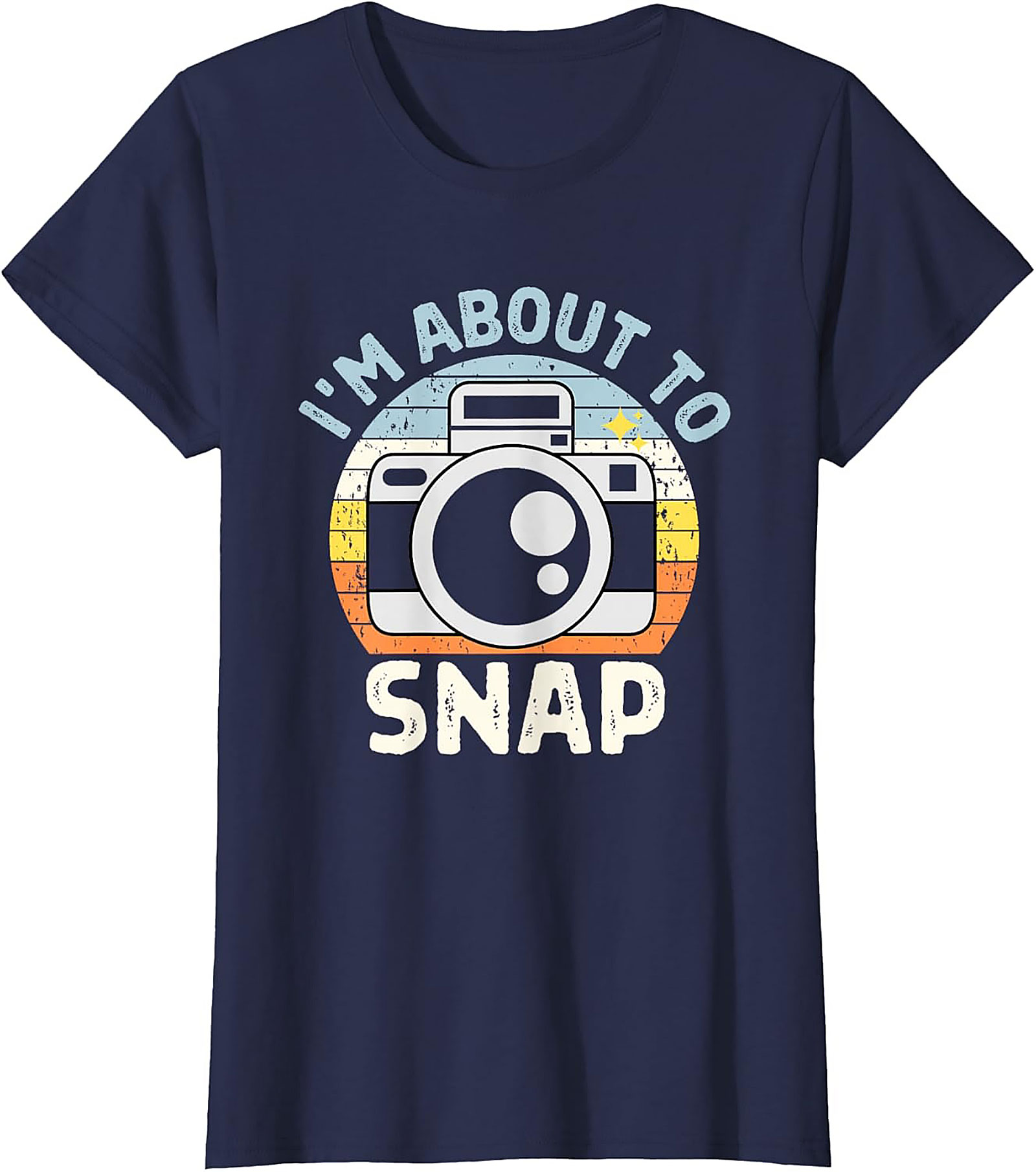 Funny Photographer T-shirt | Retro Camera Graphic Tee