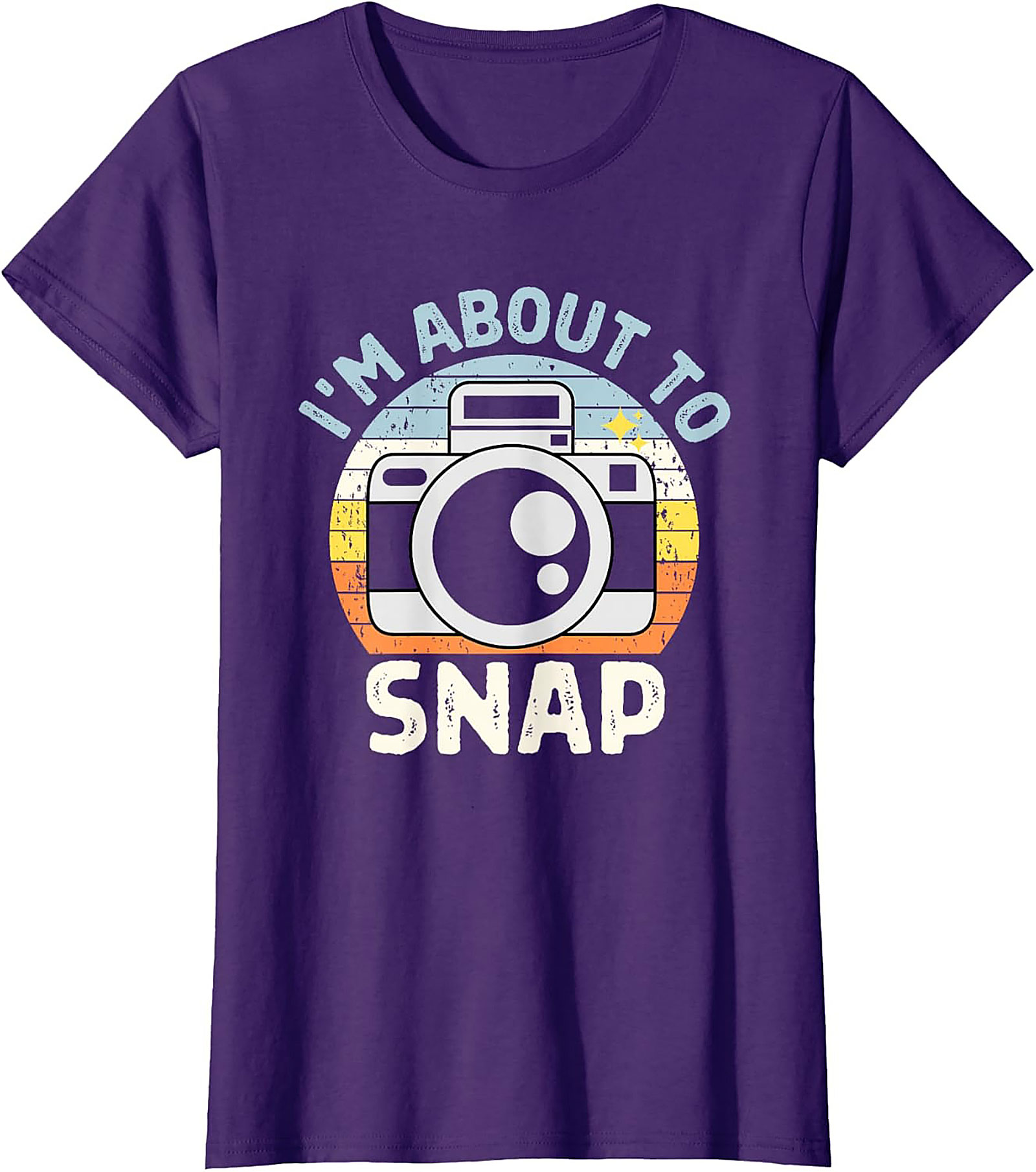 Funny Photographer T-shirt | Retro Camera Graphic Tee