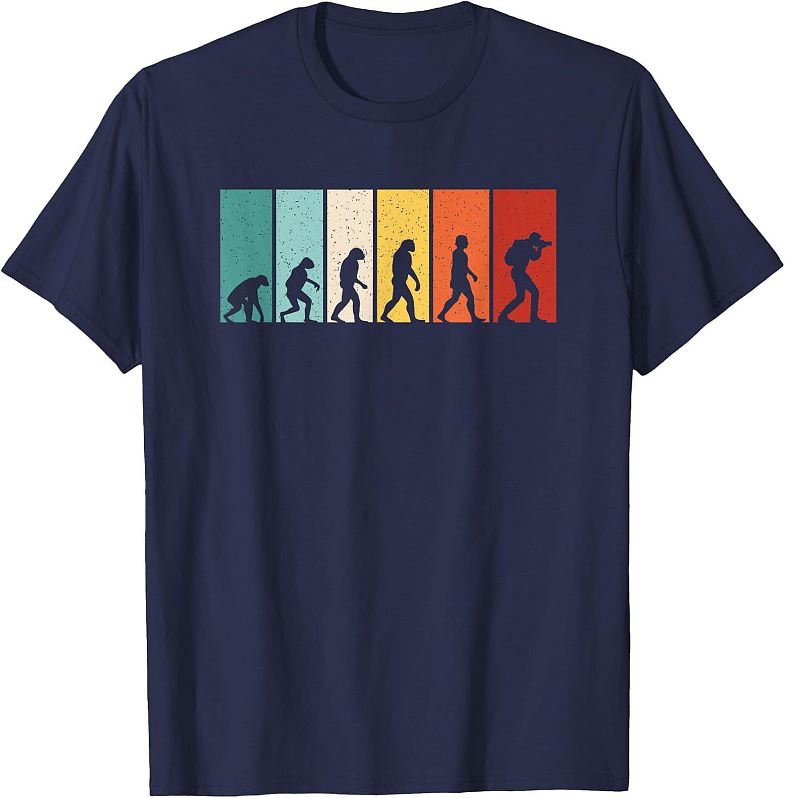 Funny Photographer Evolution T-Shirt | Retro Camera Tee