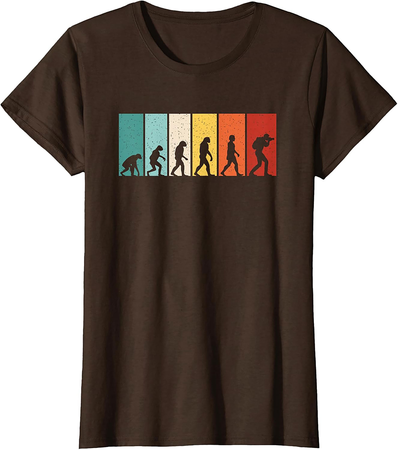 Funny Photographer Evolution T-Shirt | Retro Camera Tee