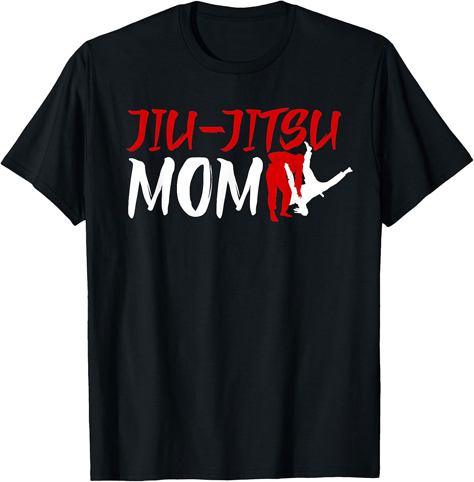 Jiu-Jitsu Mom T-shirt BJJ Graphic Tee oft Cotton Gift