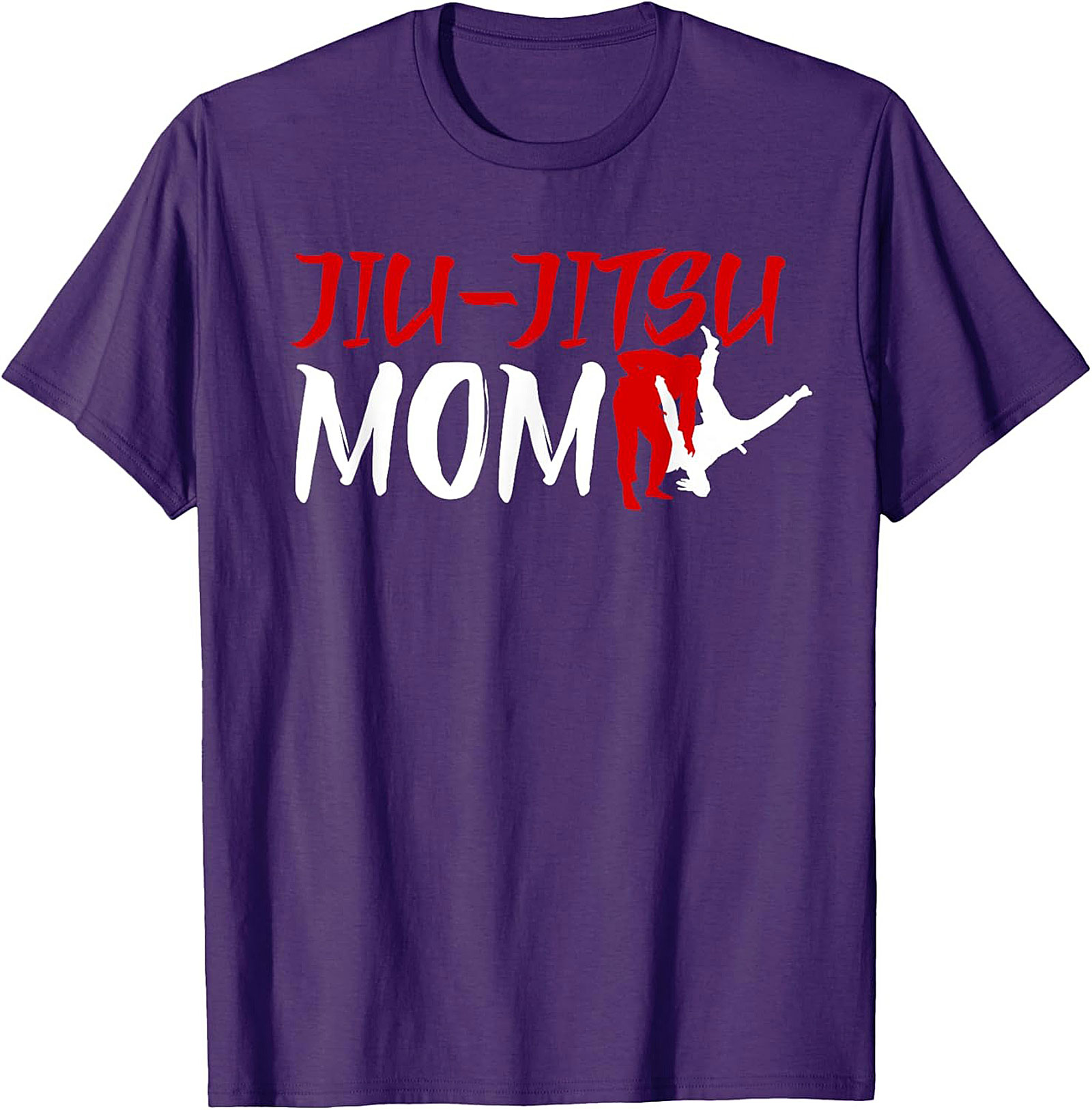 Jiu-Jitsu Mom T-shirt BJJ Graphic Tee oft Cotton Gift