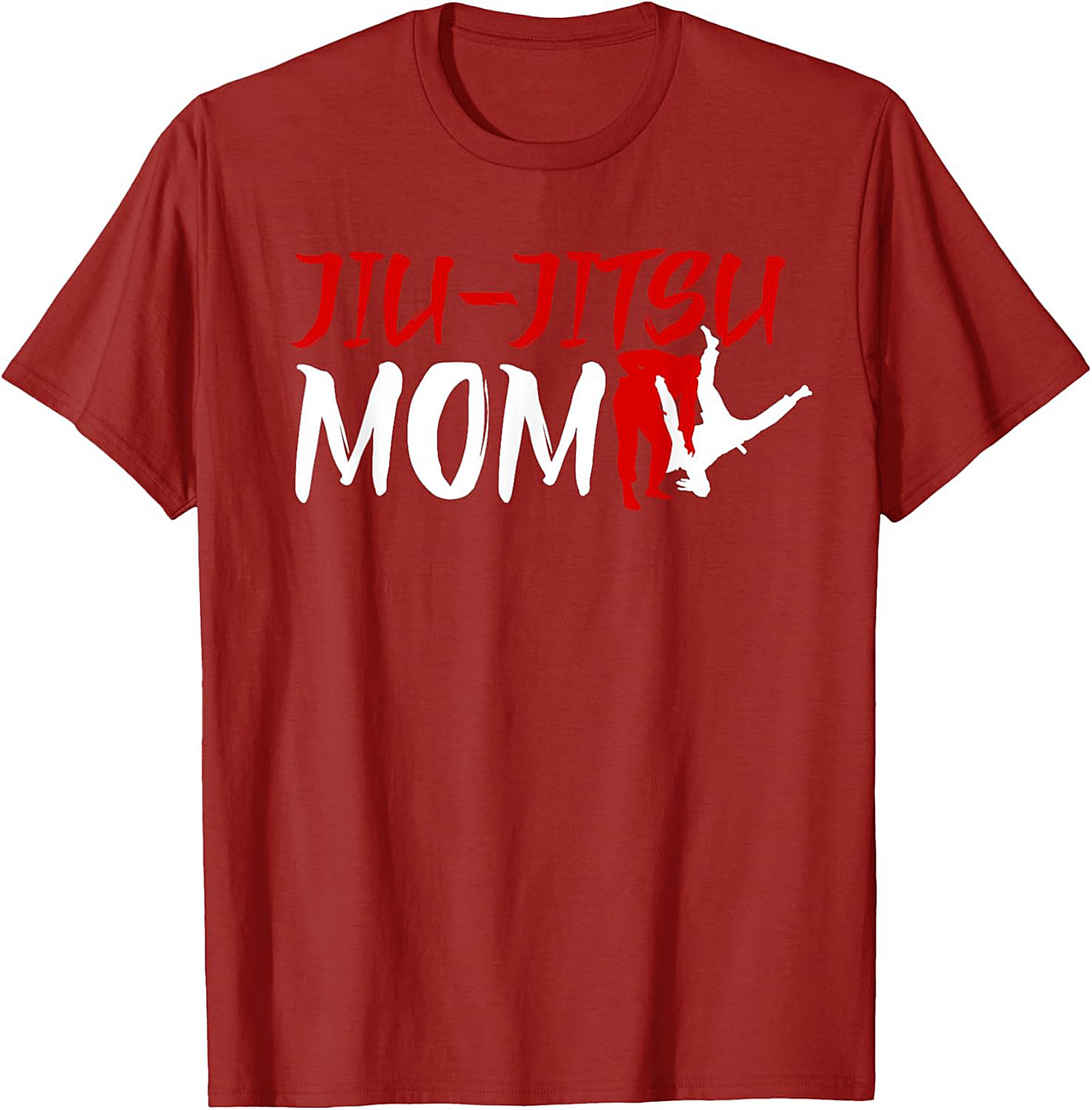 Jiu-Jitsu Mom T-shirt BJJ Graphic Tee oft Cotton Gift