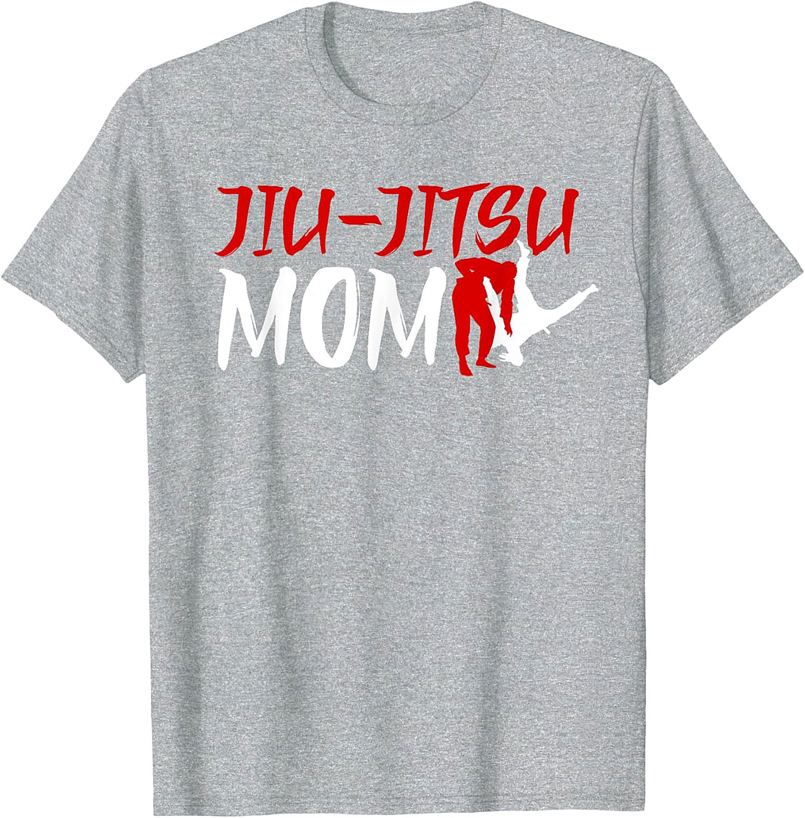 Jiu-Jitsu Mom T-shirt BJJ Graphic Tee oft Cotton Gift
