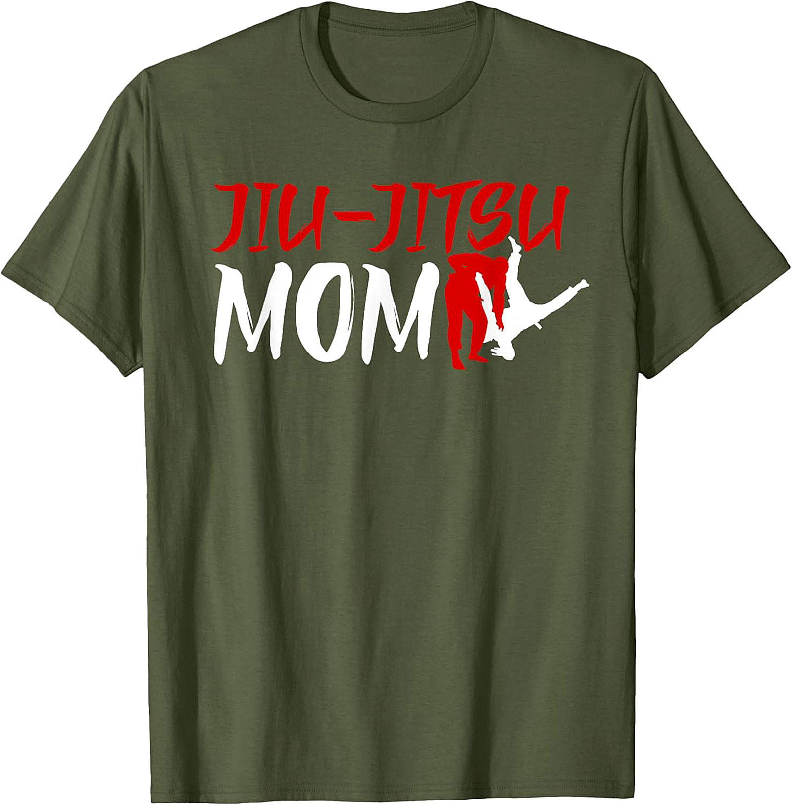 Jiu-Jitsu Mom T-shirt BJJ Graphic Tee oft Cotton Gift