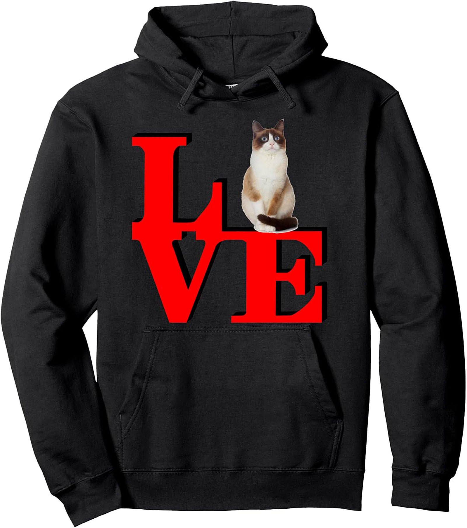 Cat Lover Pullover Hoodie Cozy & Fun Graphic Design