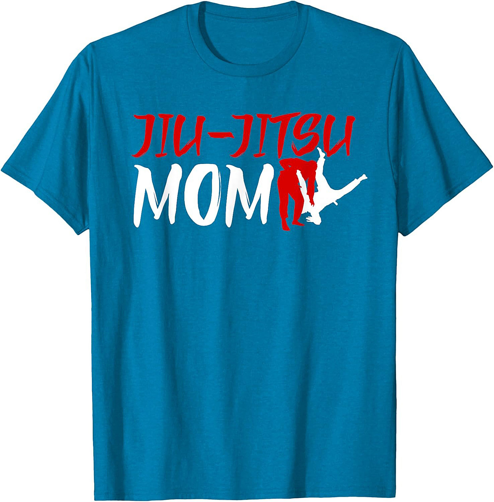 Jiu-Jitsu Mom T-shirt BJJ Graphic Tee oft Cotton Gift