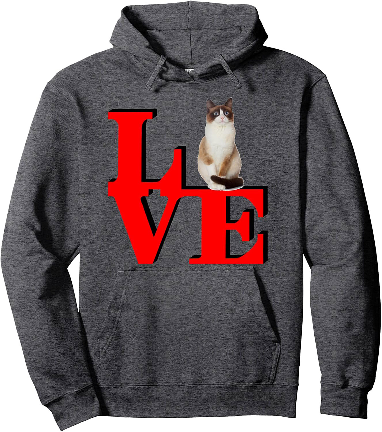 Cat Lover Pullover Hoodie Cozy & Fun Graphic Design