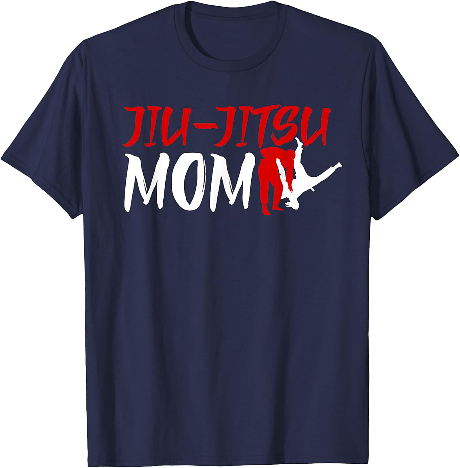 Jiu-Jitsu Mom T-shirt BJJ Graphic Tee oft Cotton Gift