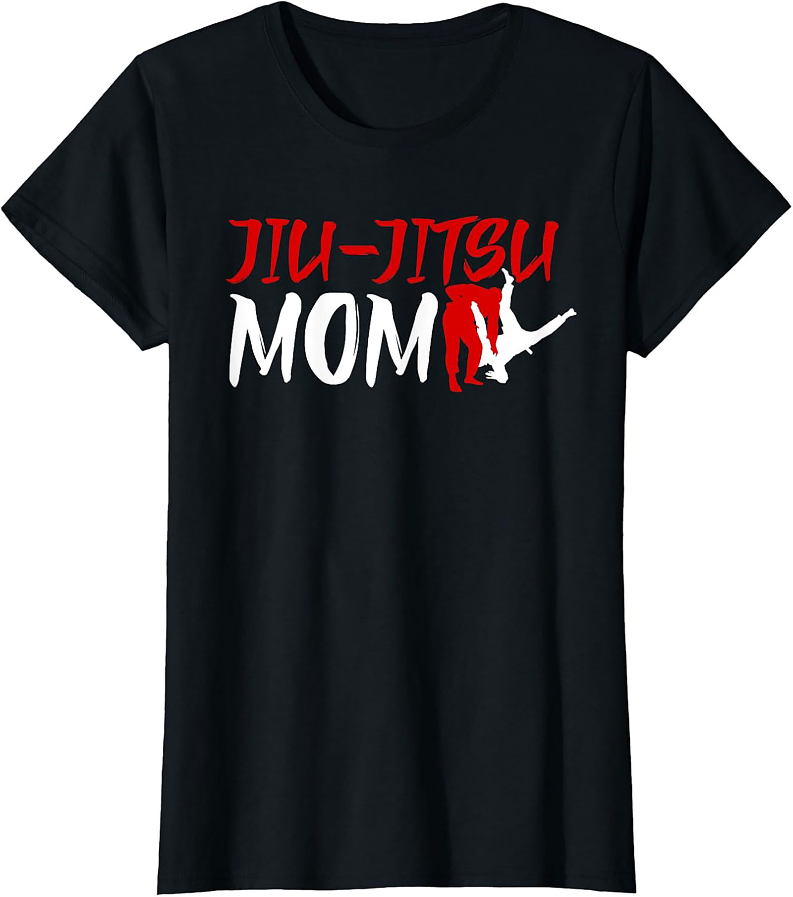 Jiu-Jitsu Mom T-shirt BJJ Graphic Tee oft Cotton Gift