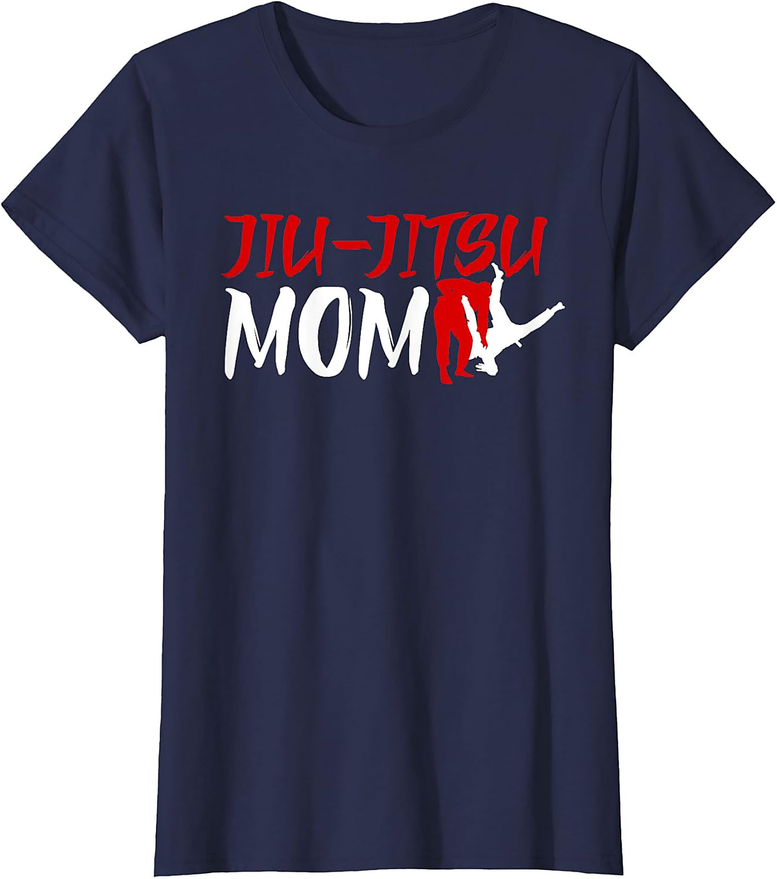 Jiu-Jitsu Mom T-shirt BJJ Graphic Tee oft Cotton Gift