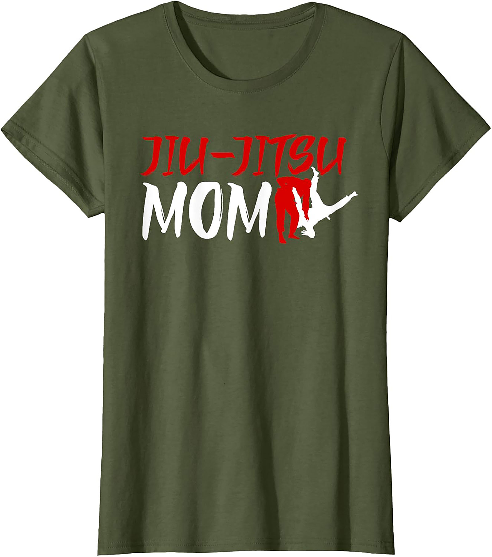 Jiu-Jitsu Mom T-shirt BJJ Graphic Tee oft Cotton Gift