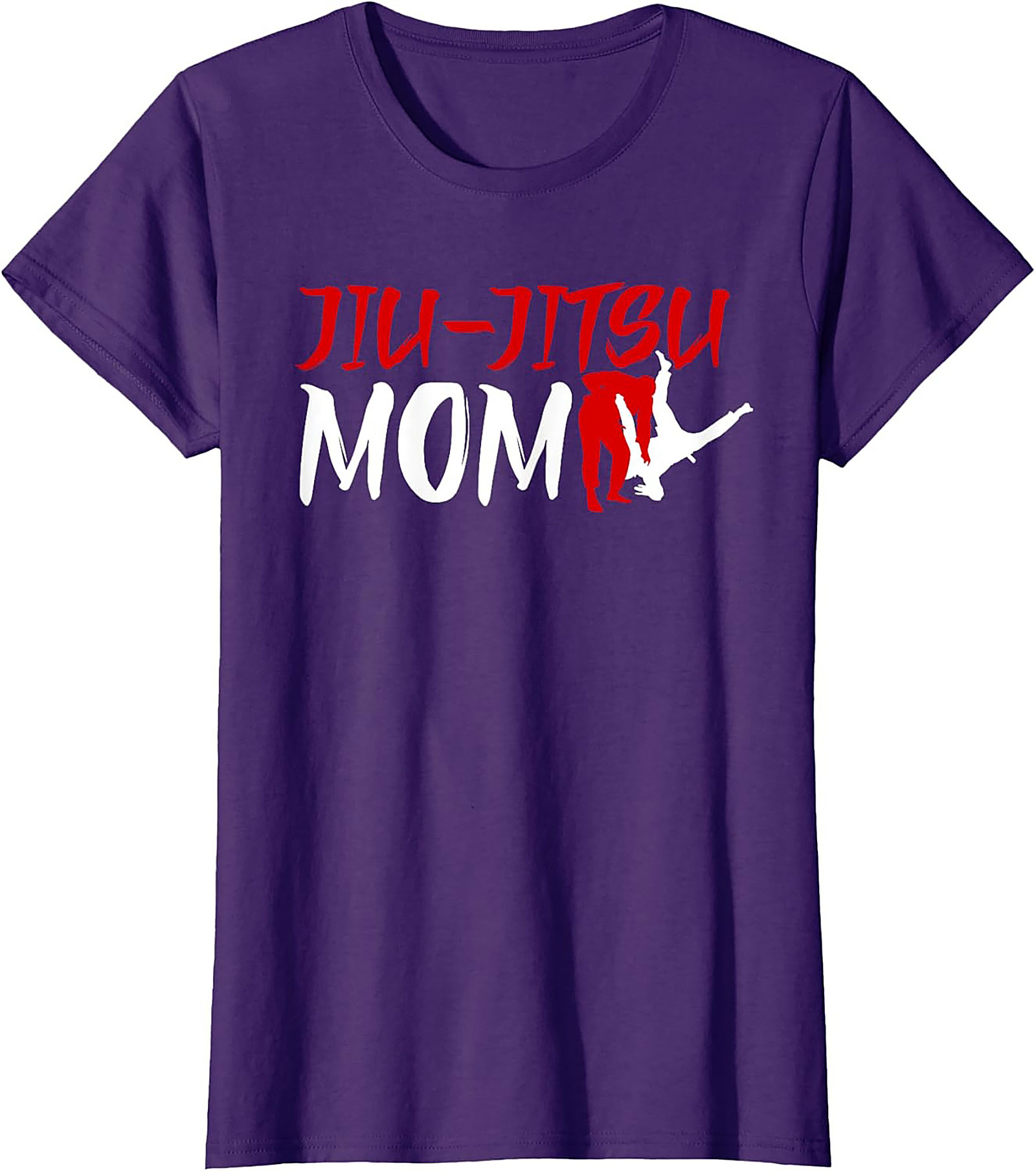 Jiu-Jitsu Mom T-shirt BJJ Graphic Tee oft Cotton Gift