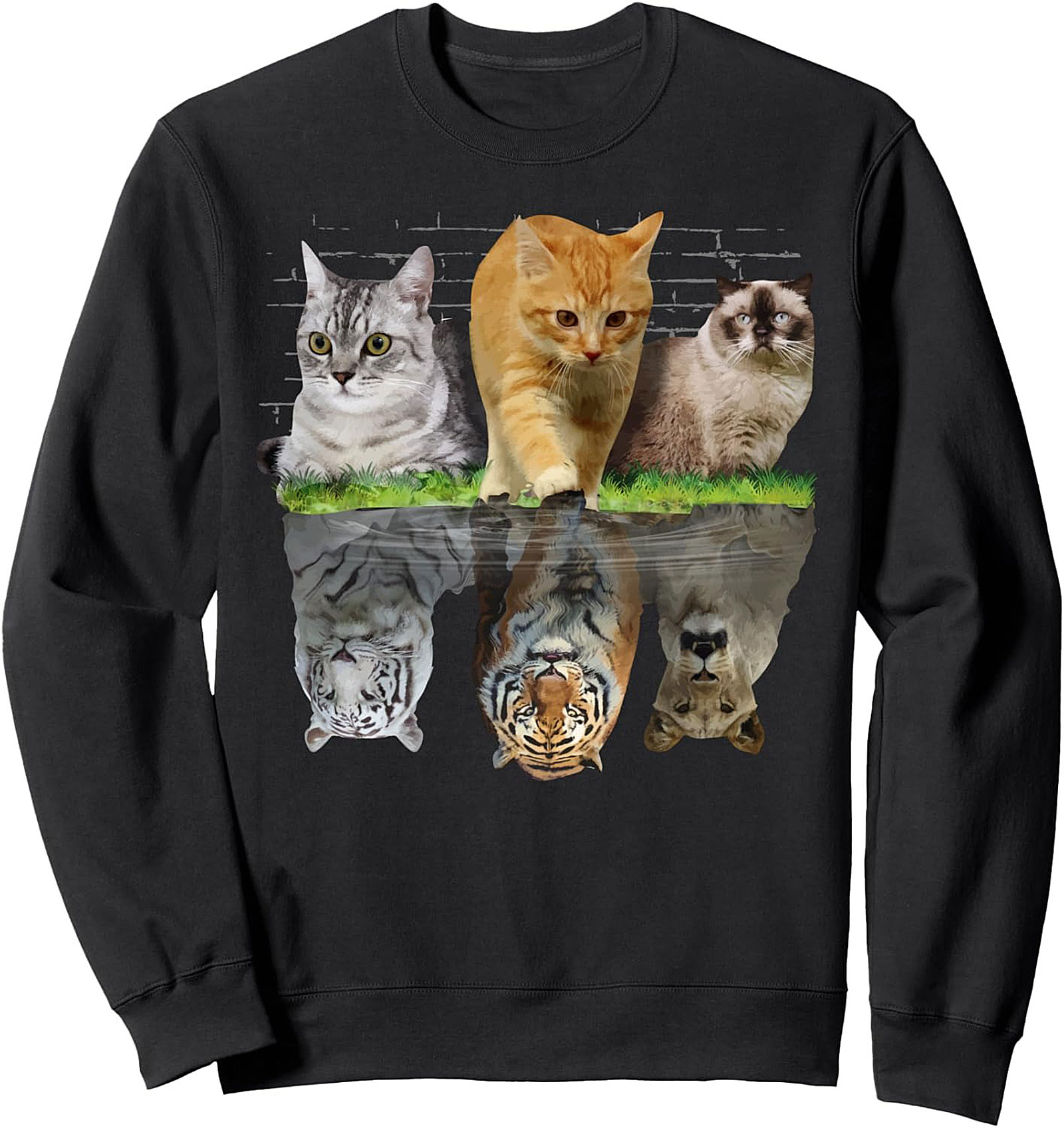 Big Cat Energy Crewneck Sweatshirt