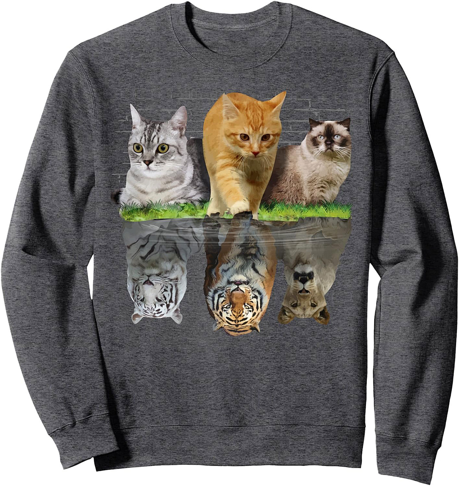 Big Cat Energy Crewneck Sweatshirt