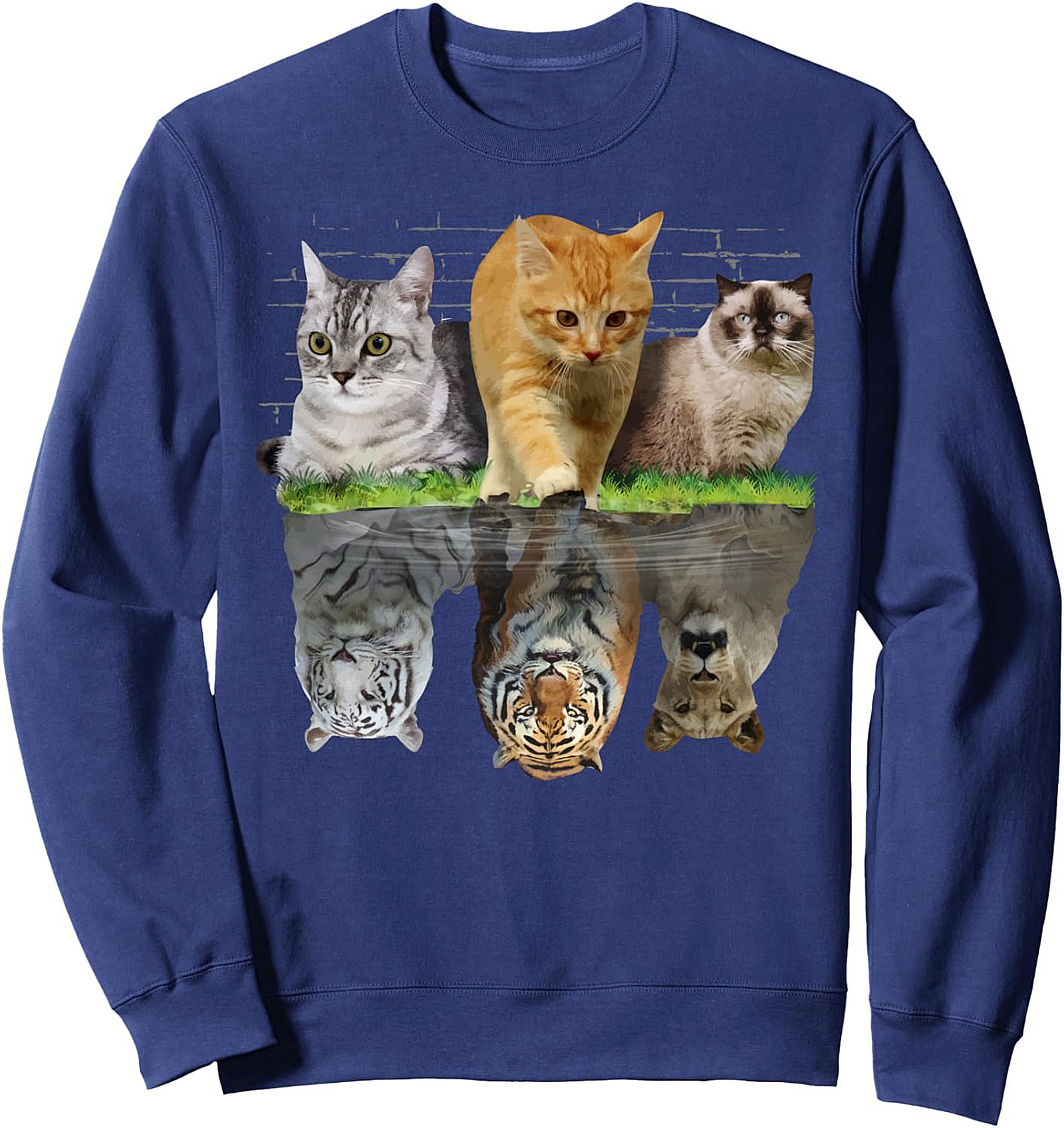 Big Cat Energy Crewneck Sweatshirt