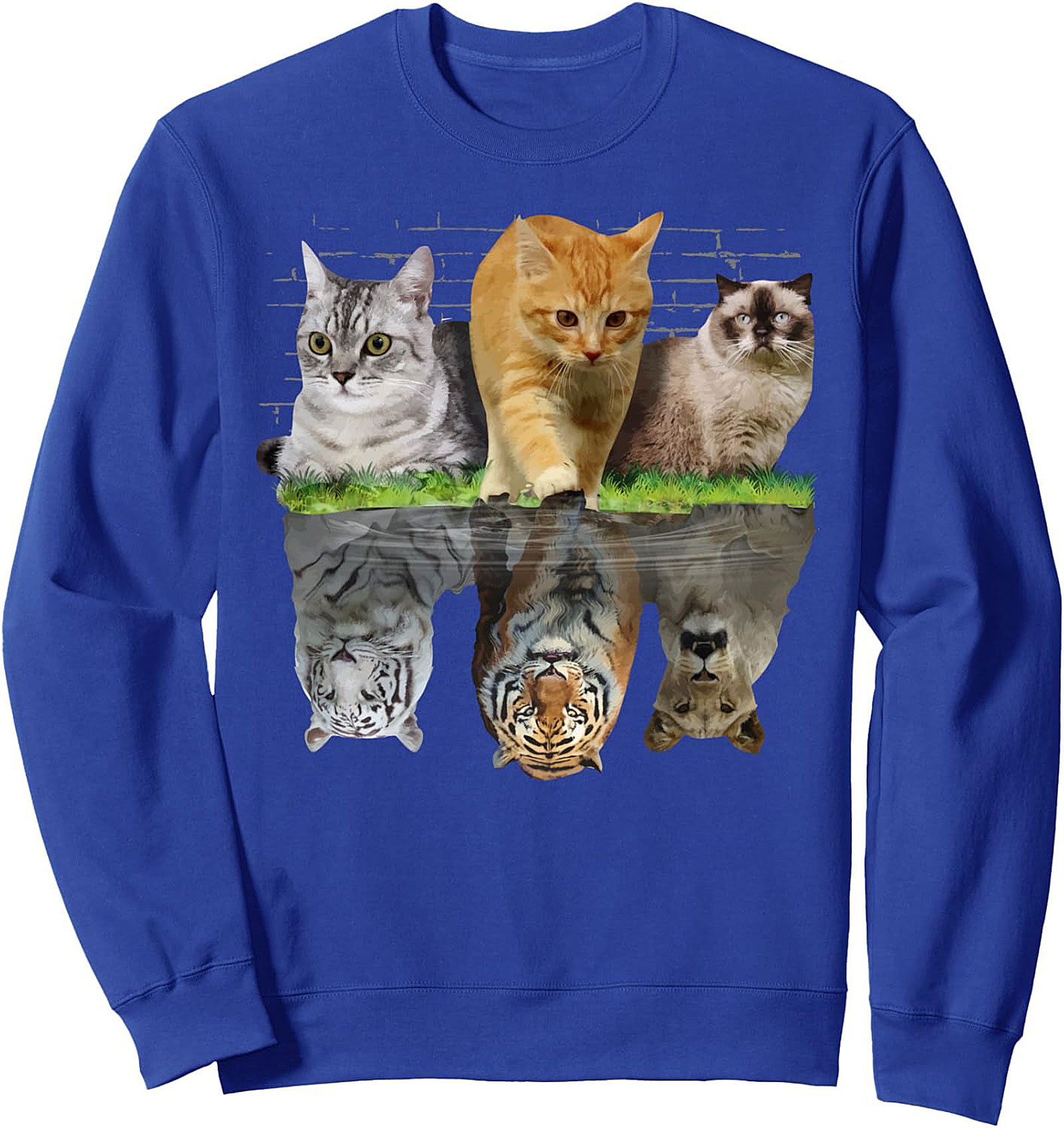 Big Cat Energy Crewneck Sweatshirt
