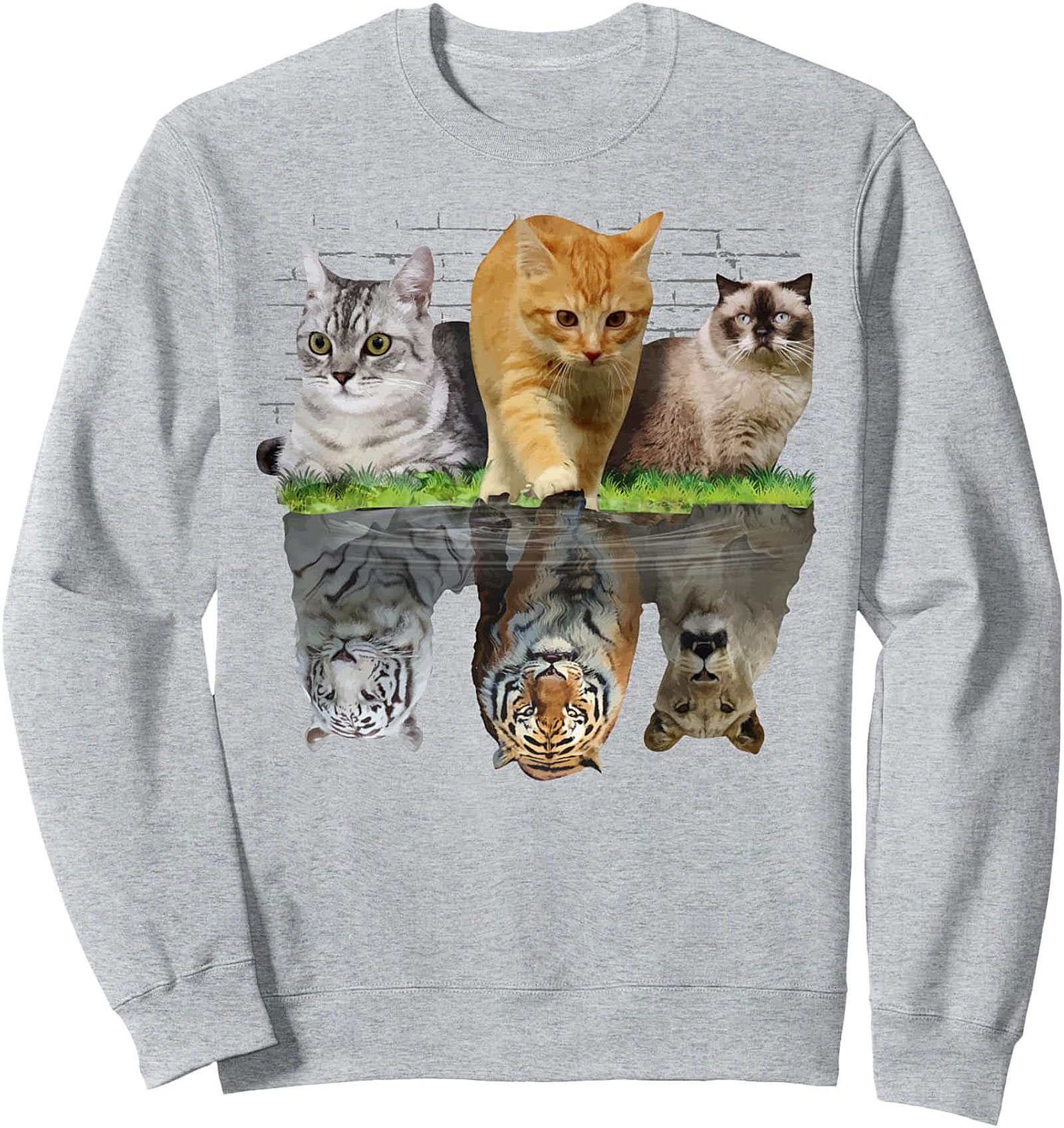 Big Cat Energy Crewneck Sweatshirt