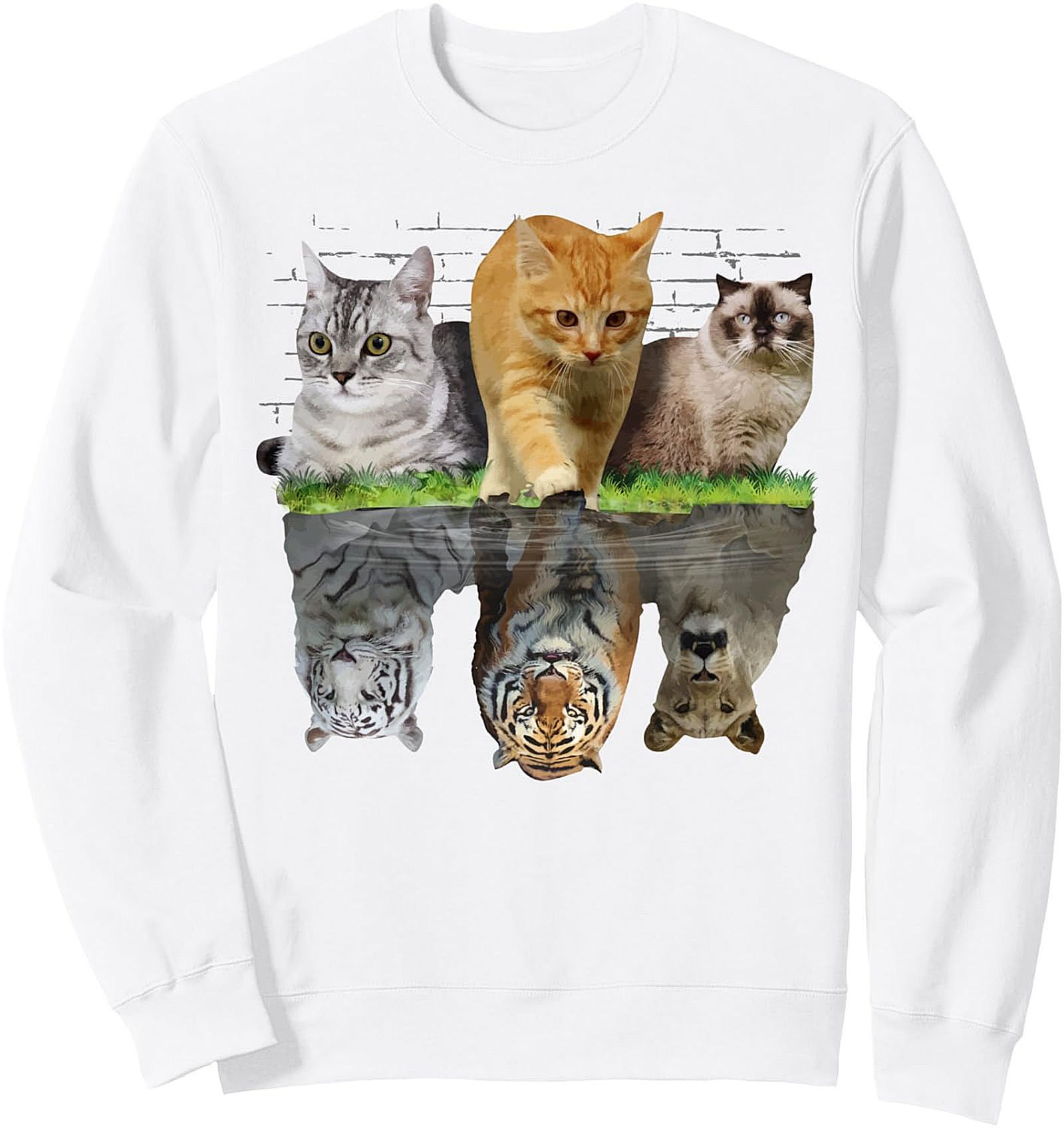 Big Cat Energy Crewneck Sweatshirt