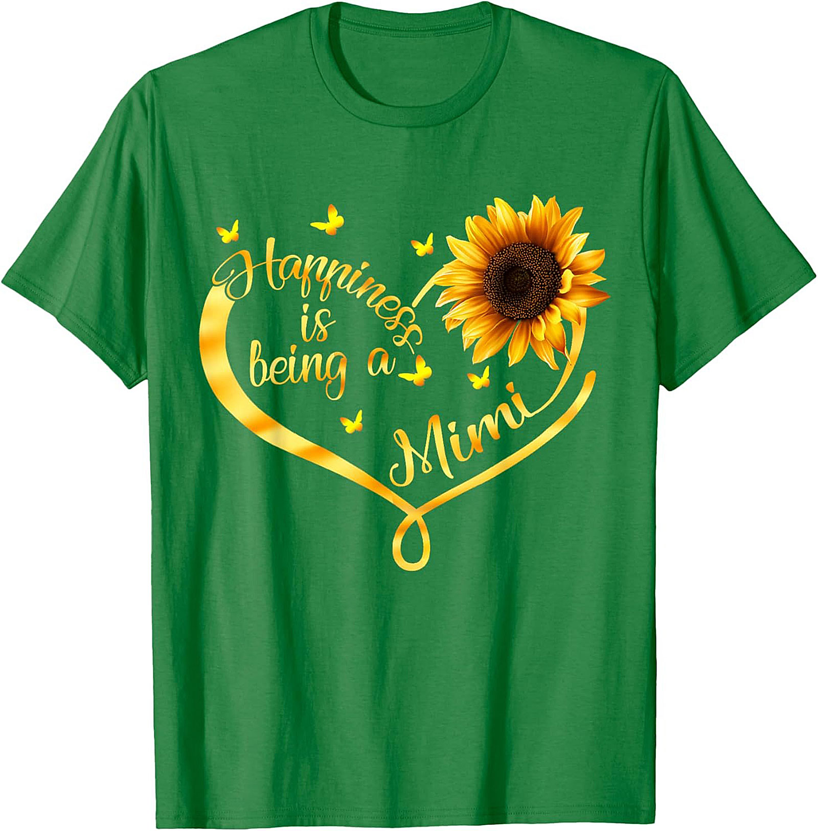Mimi Sunflower T-Shirt Happiness Grandma Gift Tee