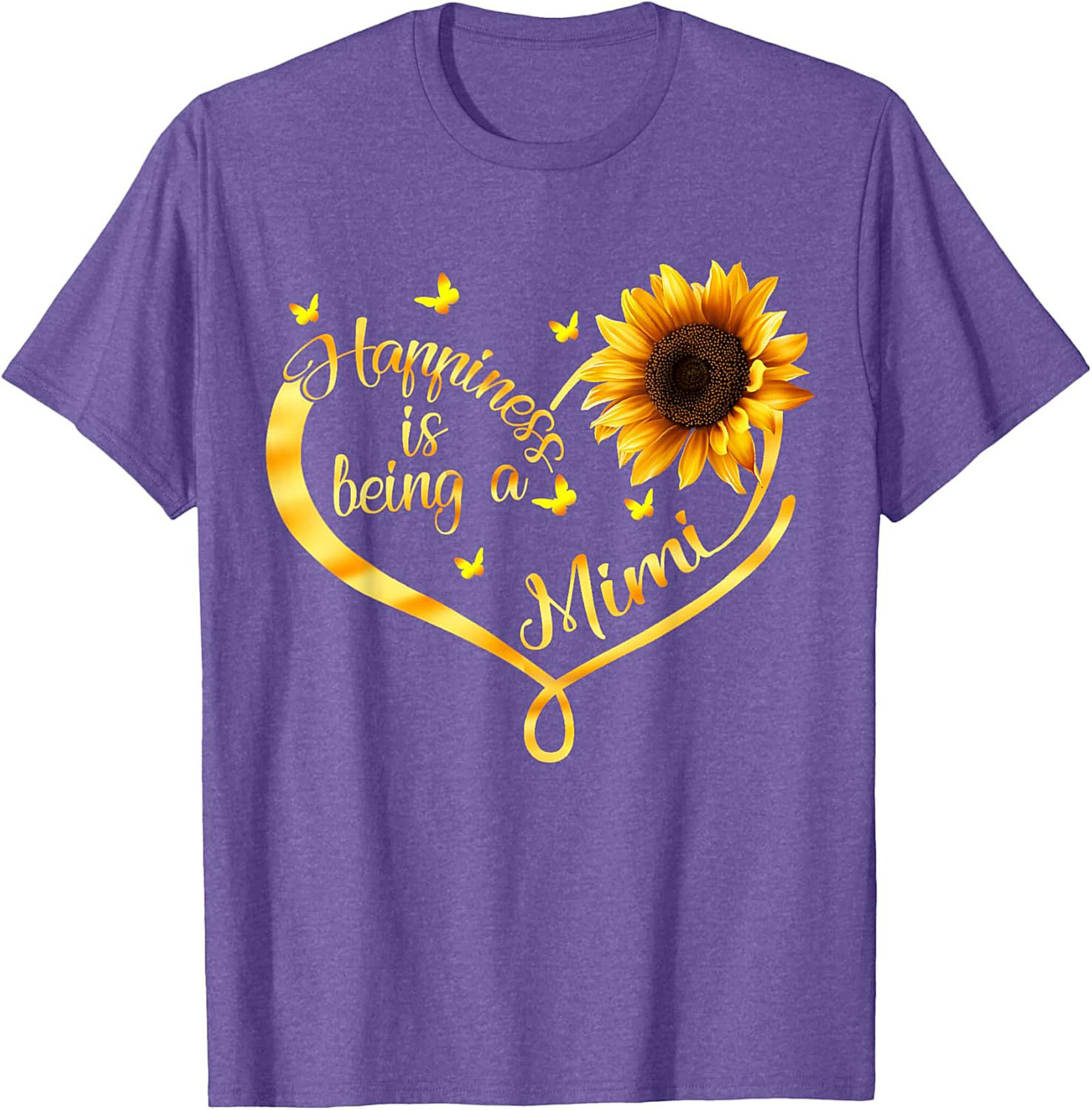 Mimi Sunflower T-Shirt Happiness Grandma Gift Tee