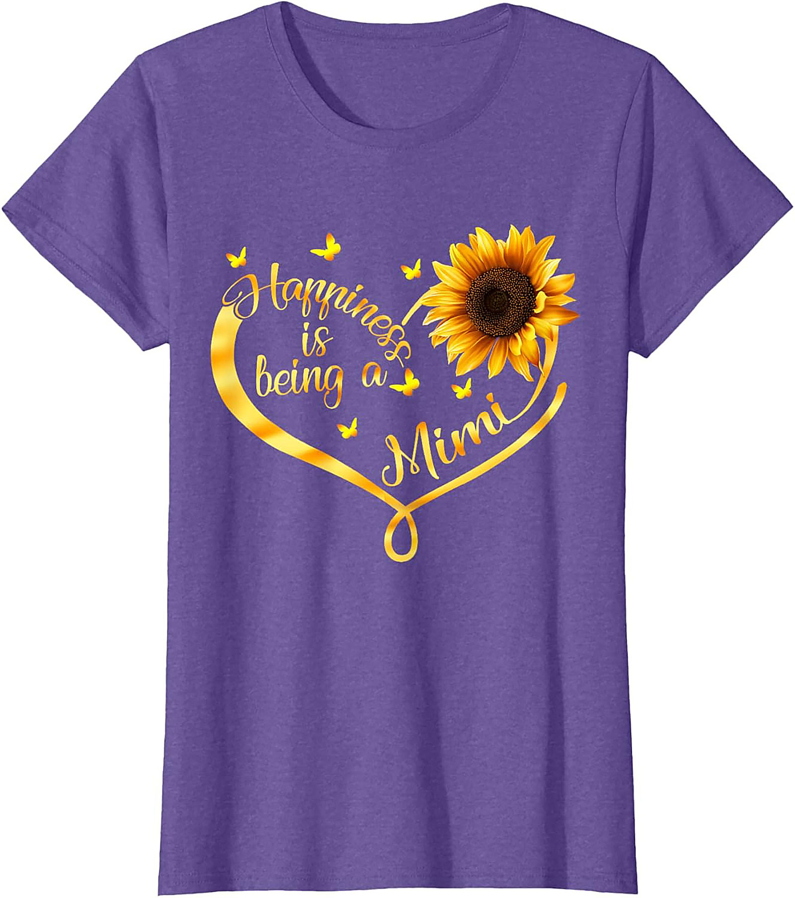 Mimi Sunflower T-Shirt Happiness Grandma Gift Tee