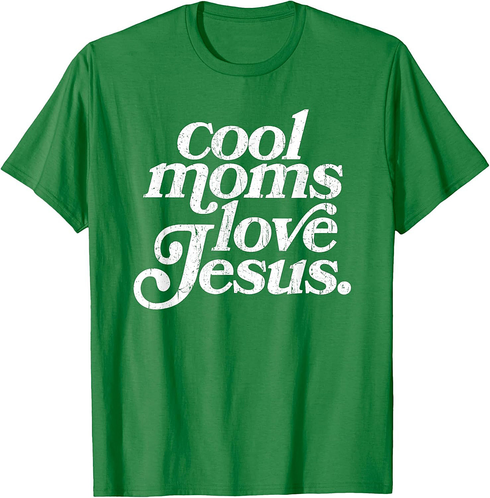 Cool Moms Love Jesus T-shirt Funny Christian Mom Graphic Tee