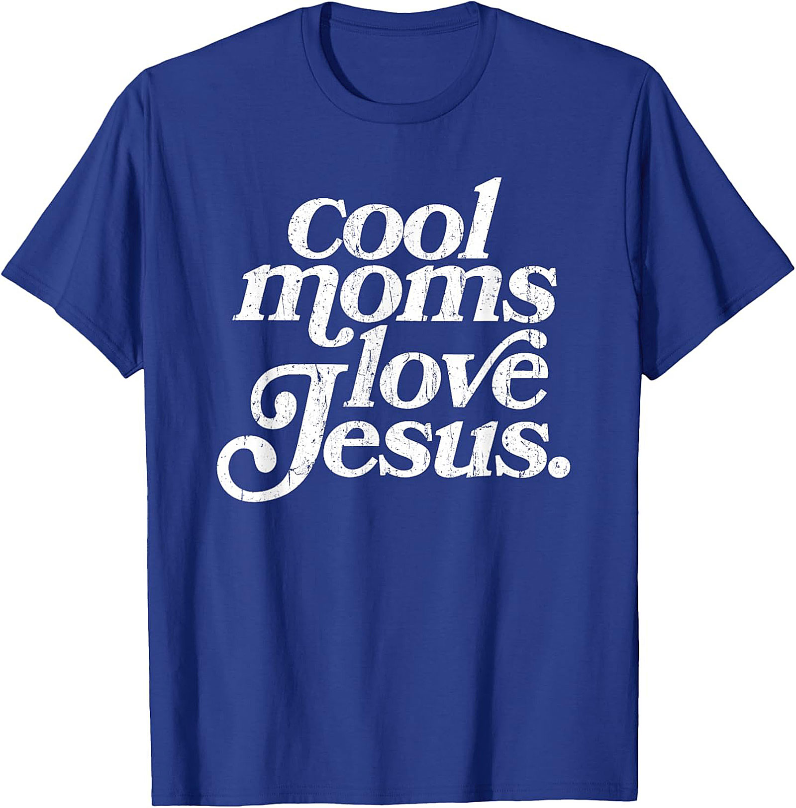 Cool Moms Love Jesus T-shirt Funny Christian Mom Graphic Tee