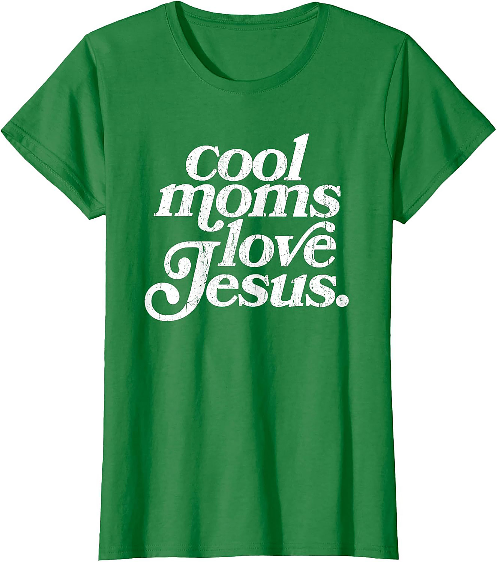 Cool Moms Love Jesus T-shirt Funny Christian Mom Graphic Tee
