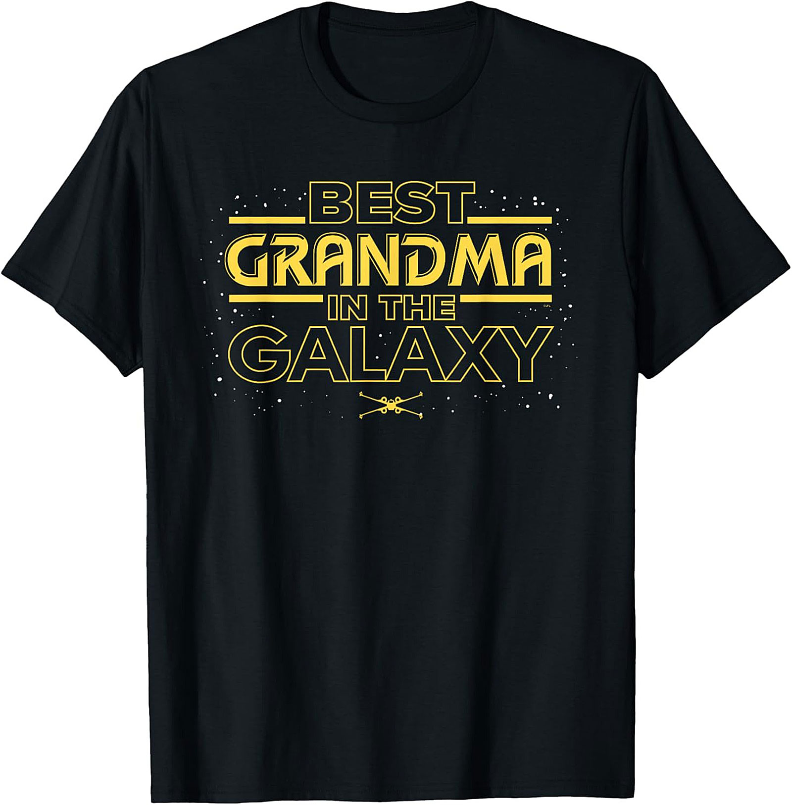 Best Grandma in the Galaxy Graphic Tee Funny Gift Shirt