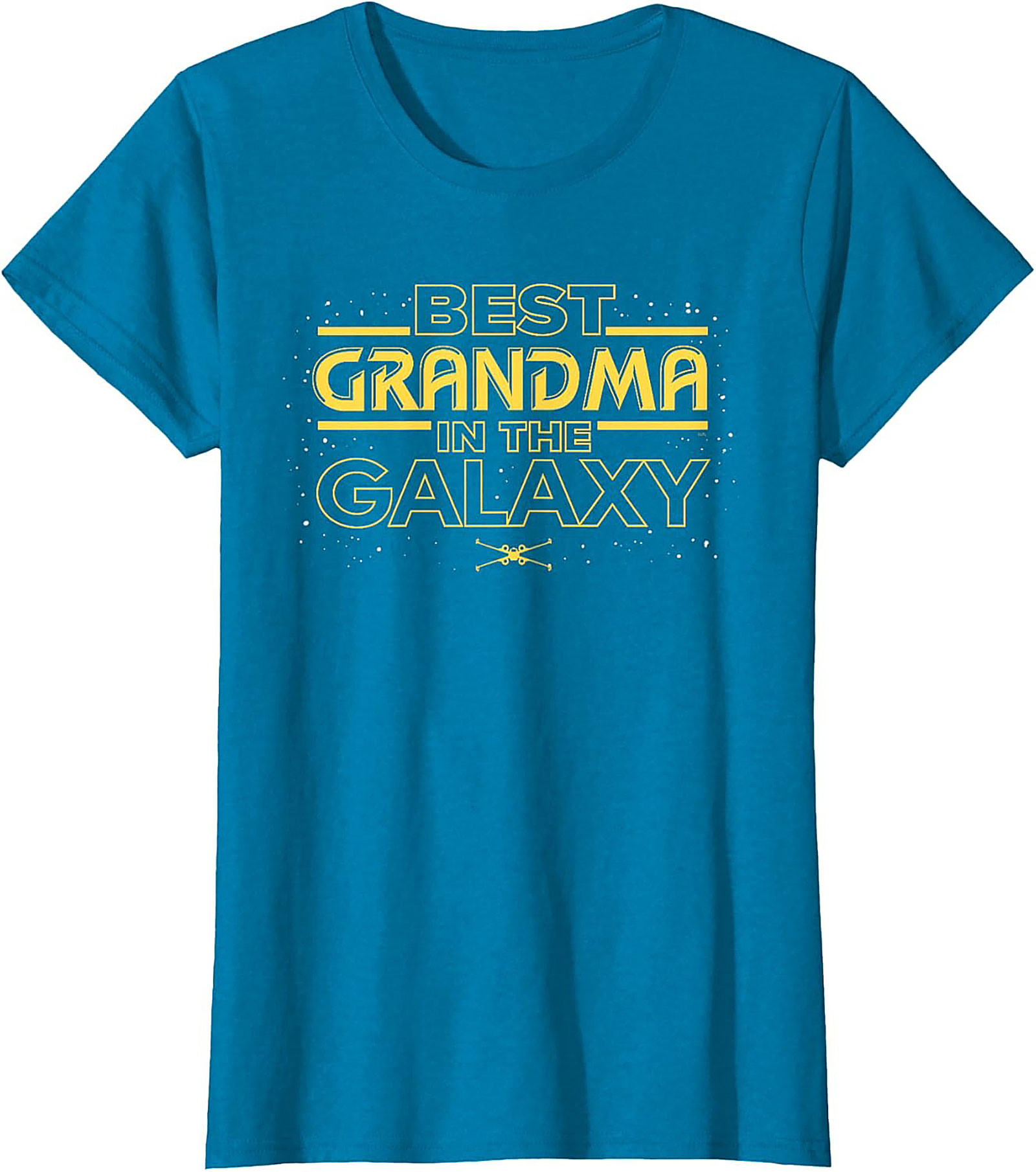 Best Grandma in the Galaxy Graphic Tee Funny Gift Shirt