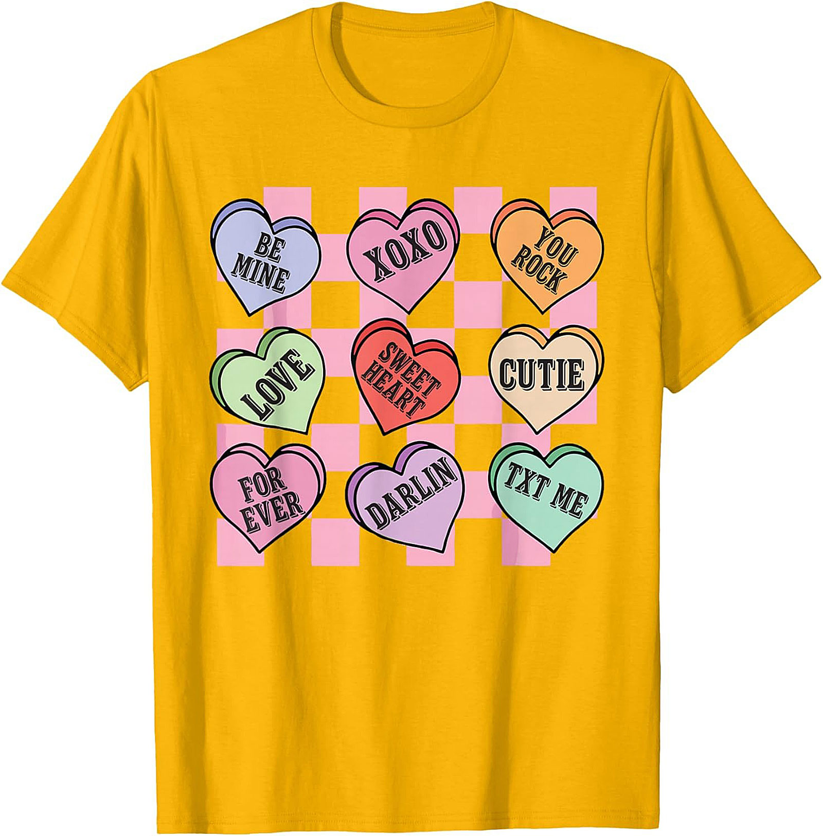 Retro Conversation Heart T-shirt | Funny Valentine’s Day Tee