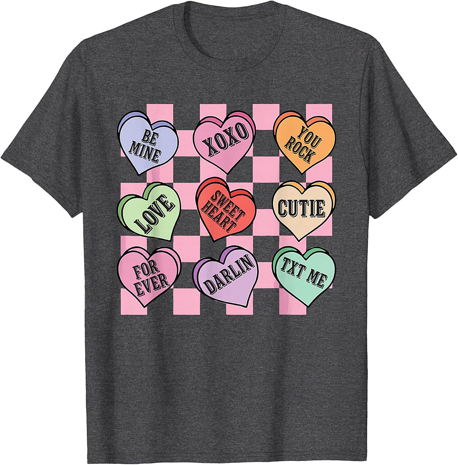 Retro Conversation Heart T-shirt | Funny Valentine’s Day Tee