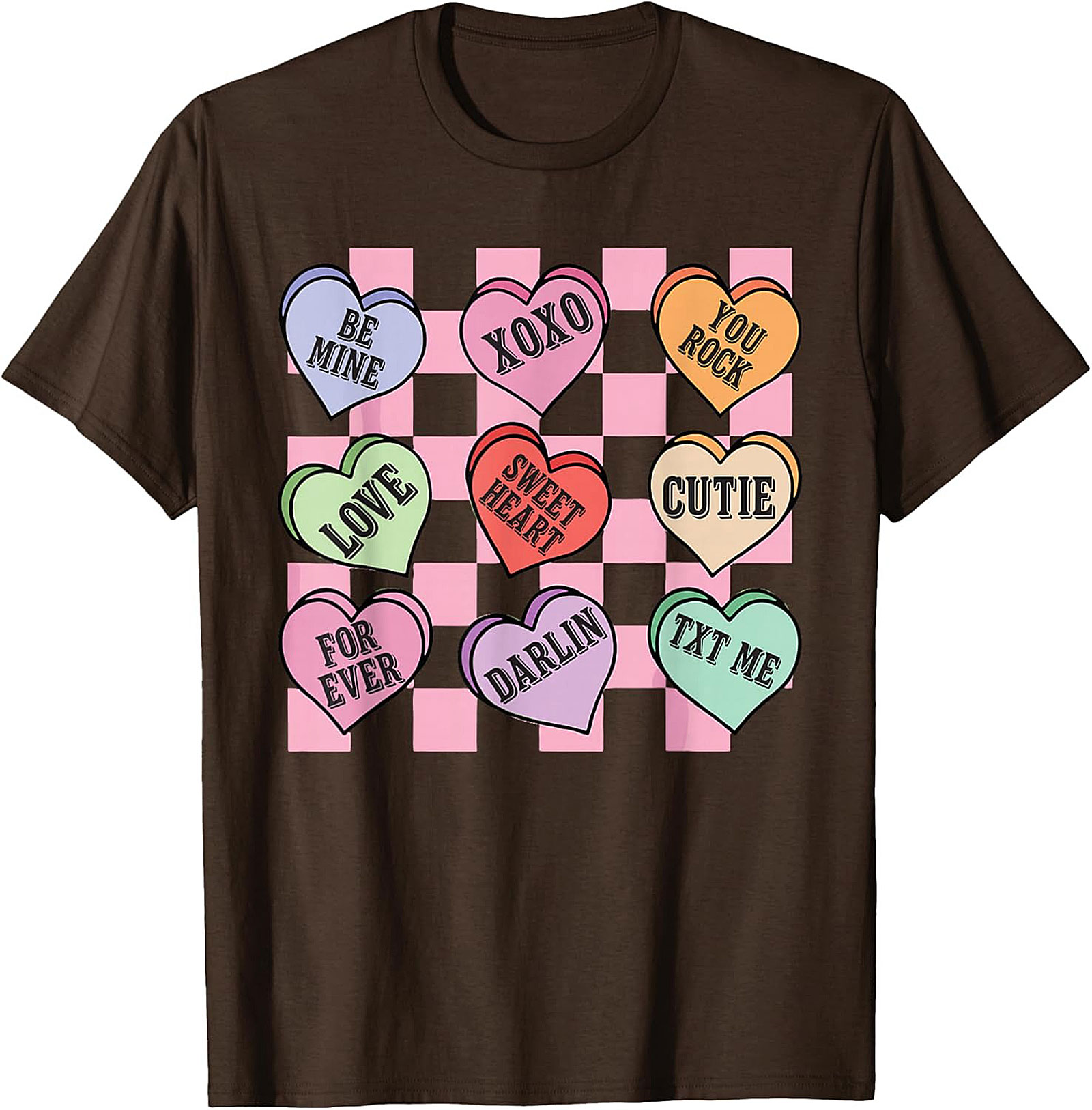 Retro Conversation Heart T-shirt | Funny Valentine’s Day Tee