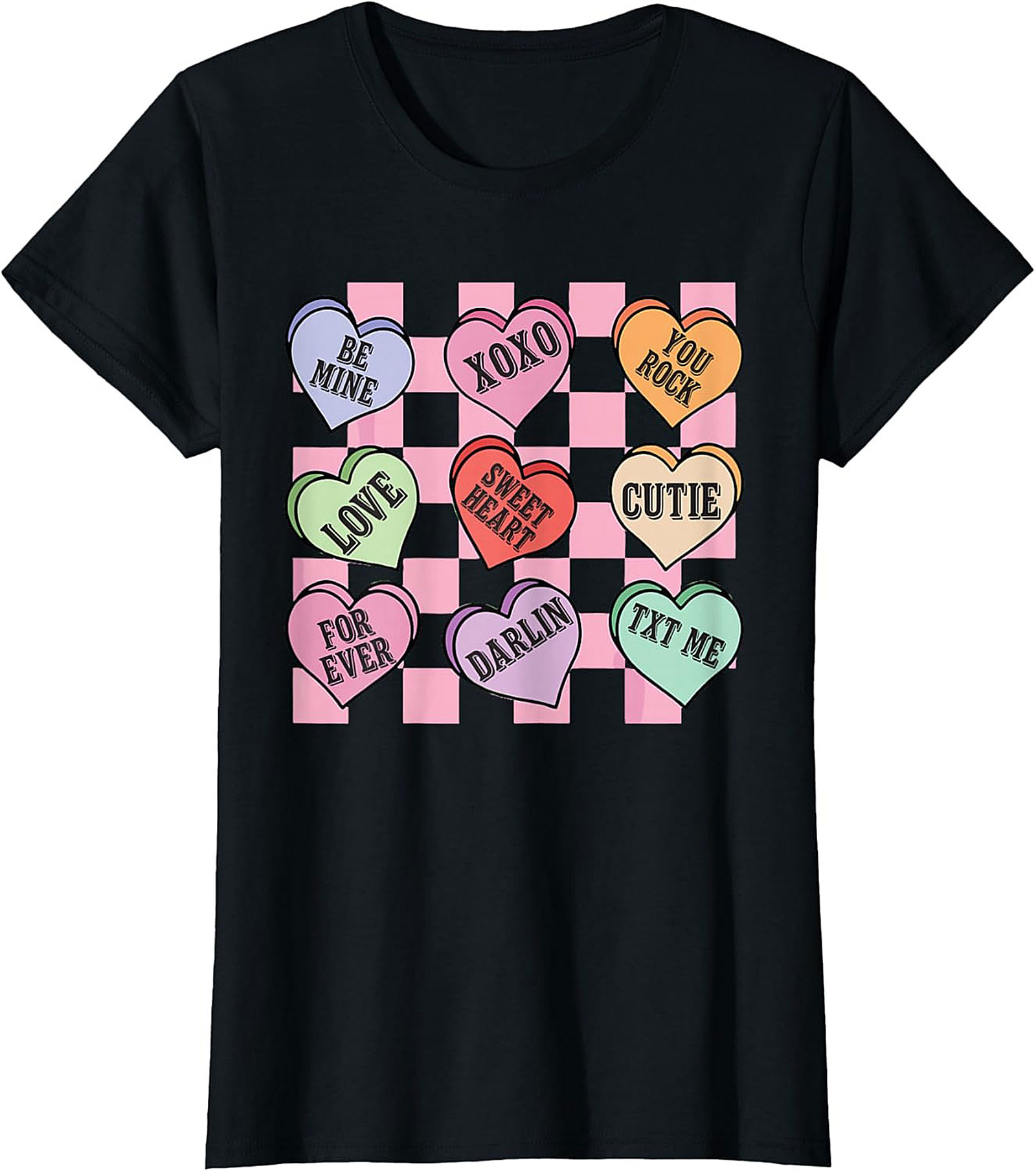 Retro Conversation Heart T-shirt | Funny Valentine’s Day Tee