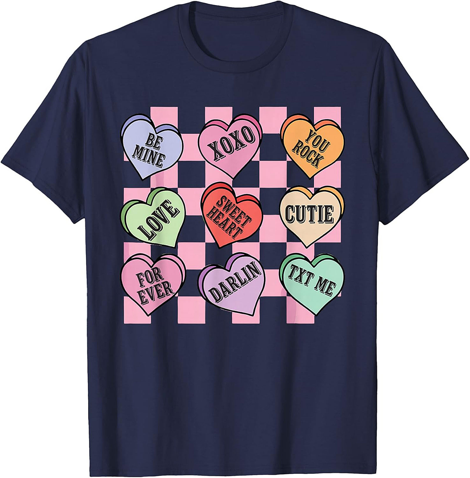 Retro Conversation Heart T-shirt | Funny Valentine’s Day Tee