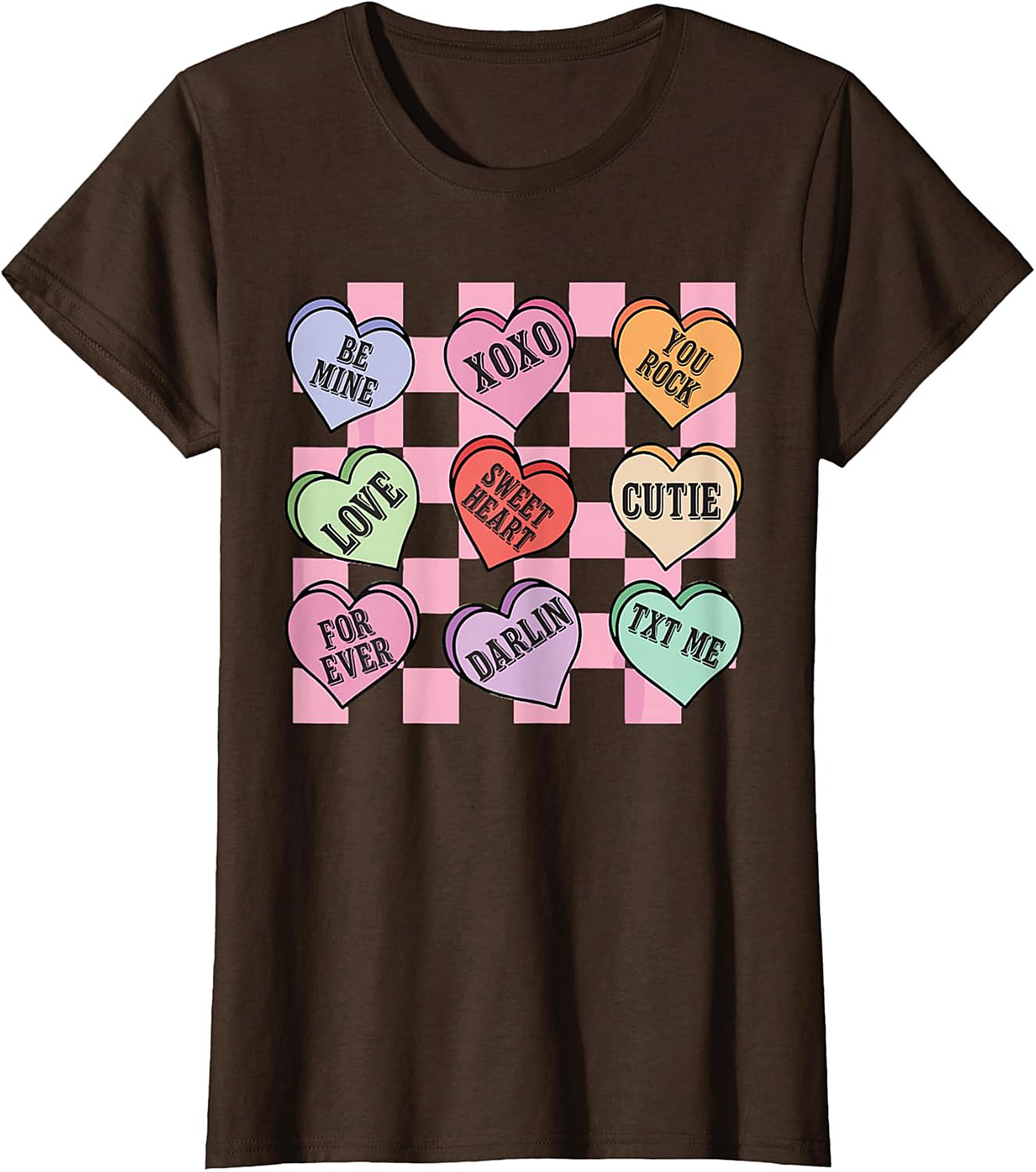 Retro Conversation Heart T-shirt | Funny Valentine’s Day Tee