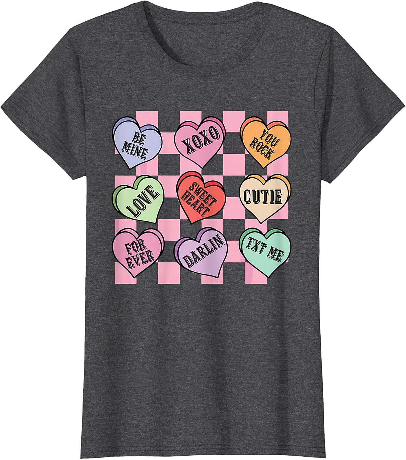 Retro Conversation Heart T-shirt | Funny Valentine’s Day Tee