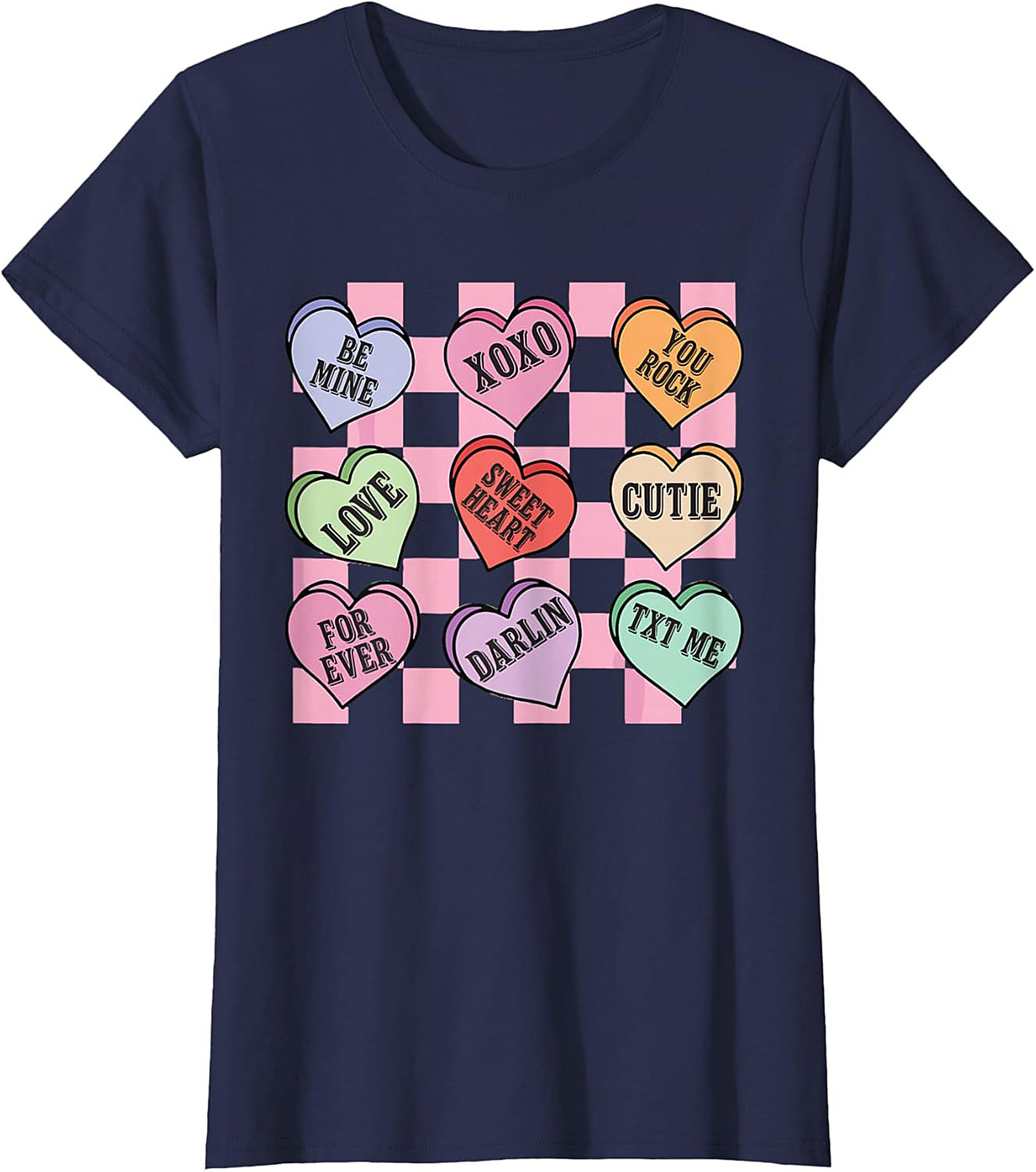 Retro Conversation Heart T-shirt | Funny Valentine’s Day Tee