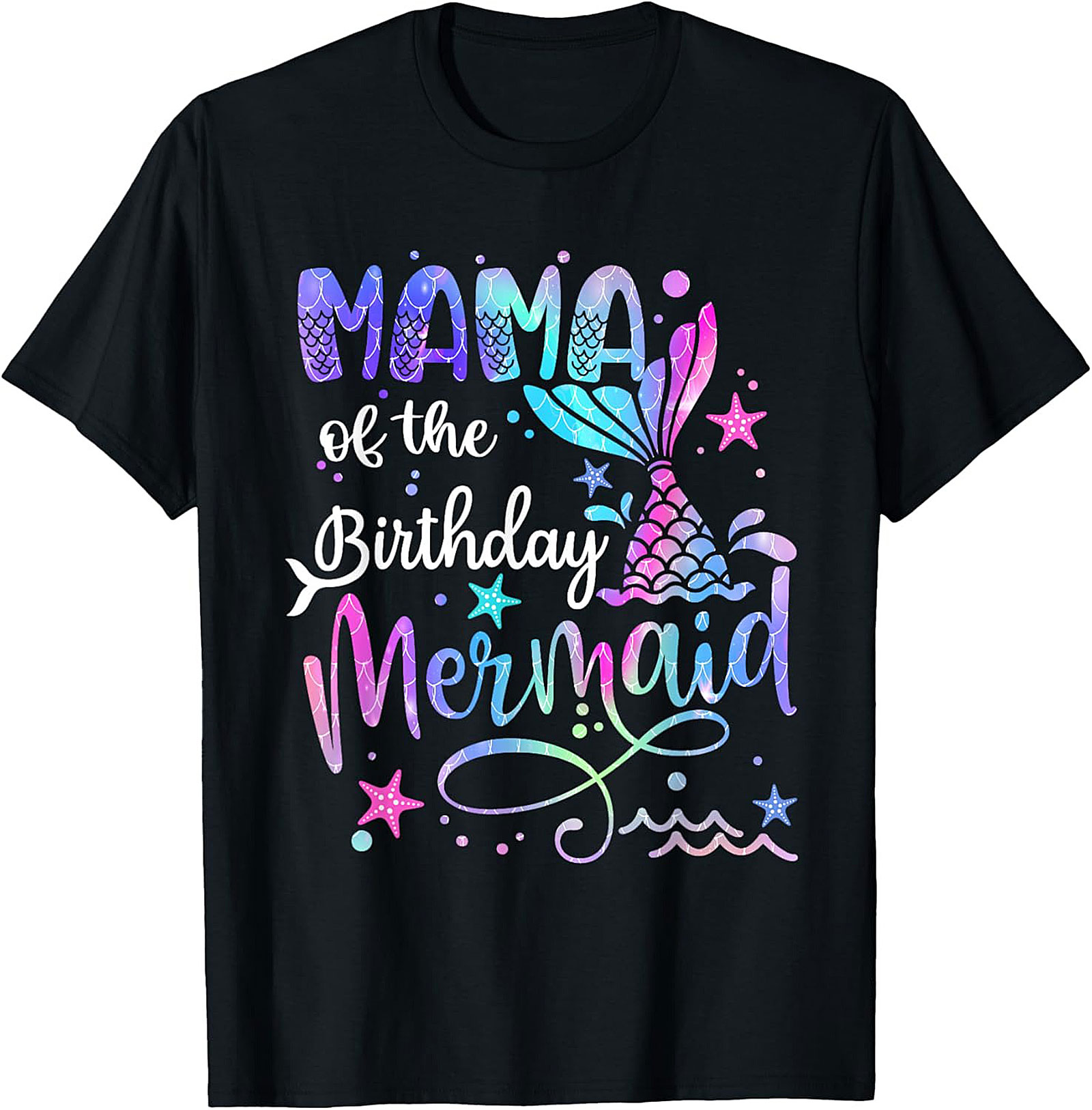 Mama of the Birthday Mermaid T-shirt Party Tee Gift